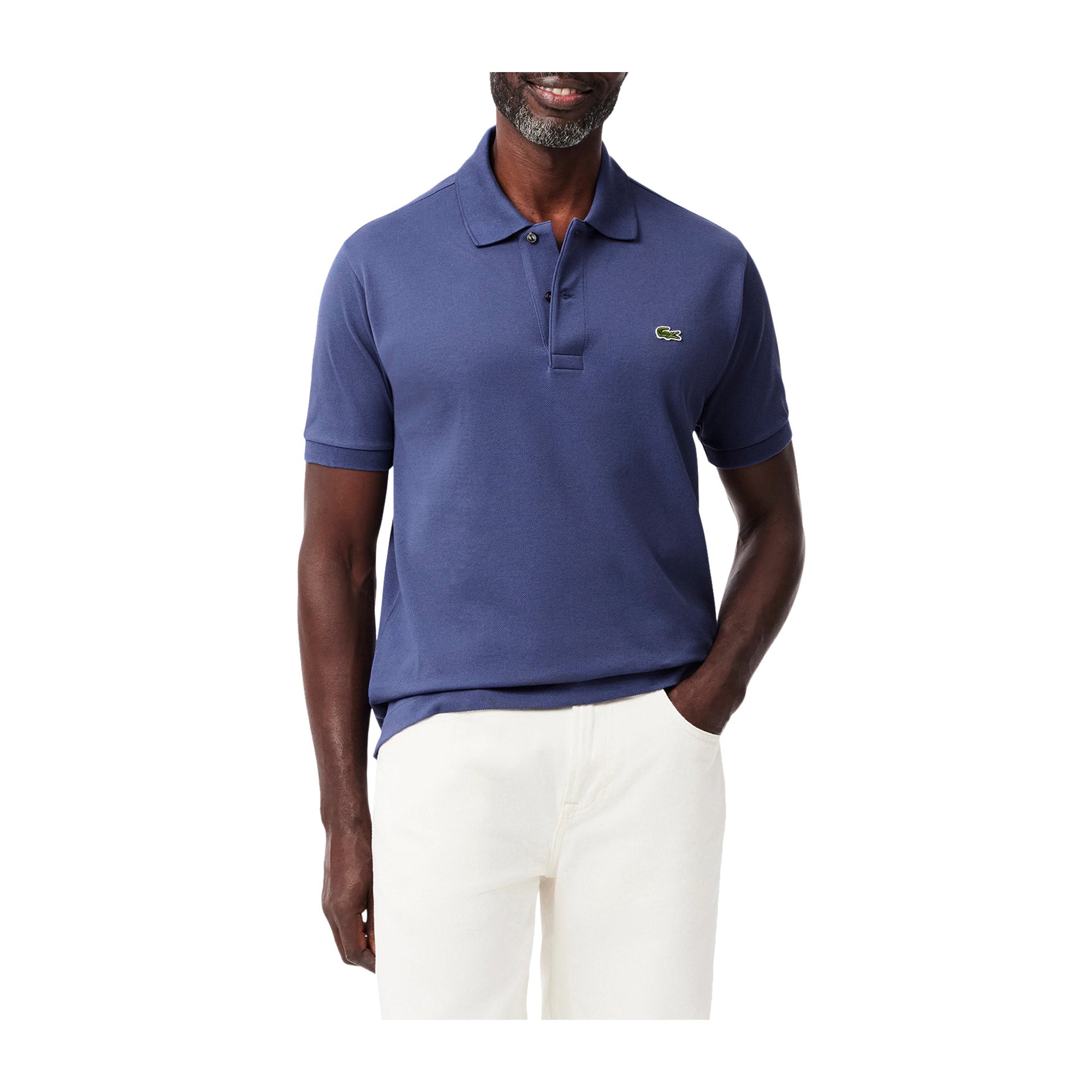 Polo Uomo in piqué L.12.12 Original Blu