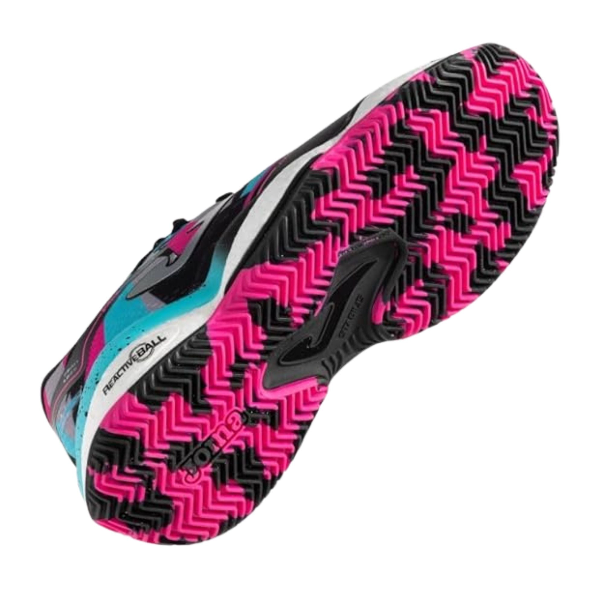 Sneakers Donna da Padel Smash Nero suola