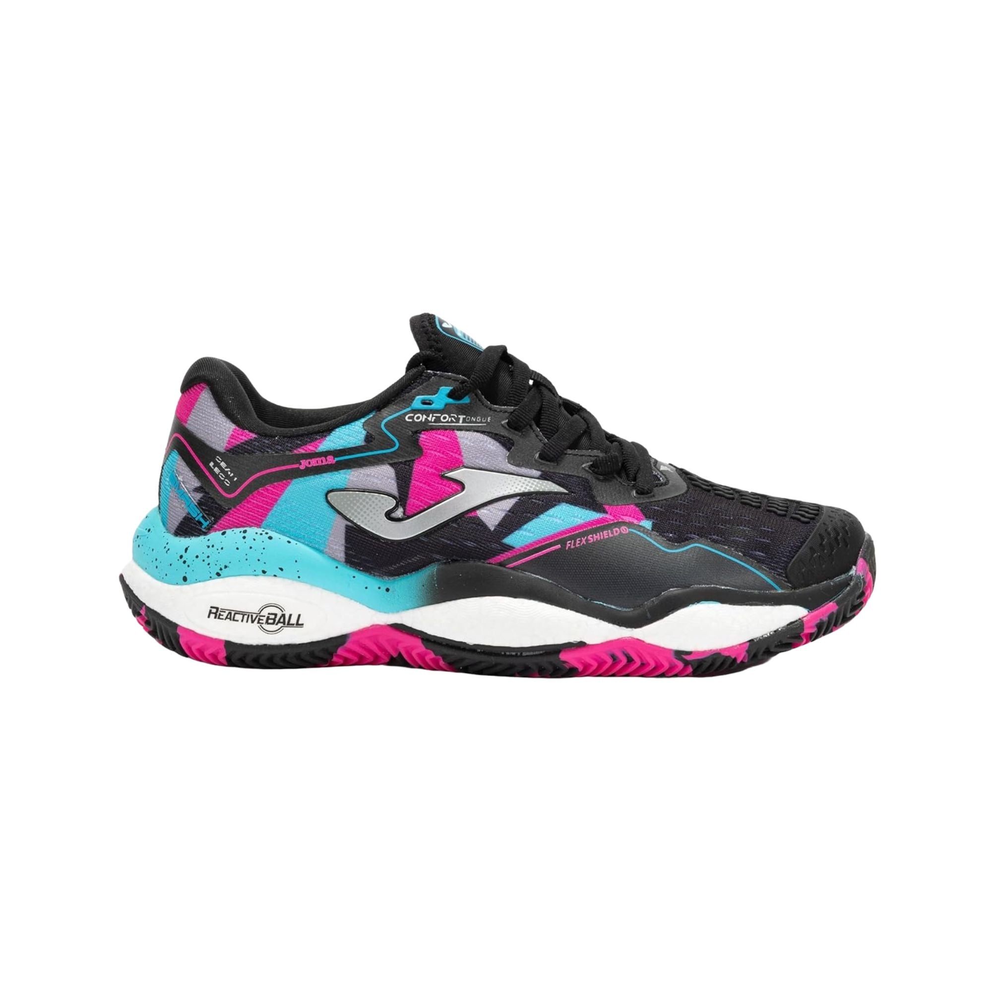 Sneakers Donna da Padel Smash Nero