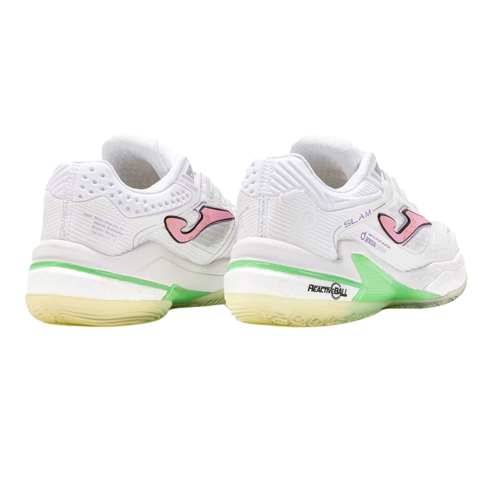 Scarpa Donna da Padel, con suola dotata di tacchetti e logo laterale. a contrasto