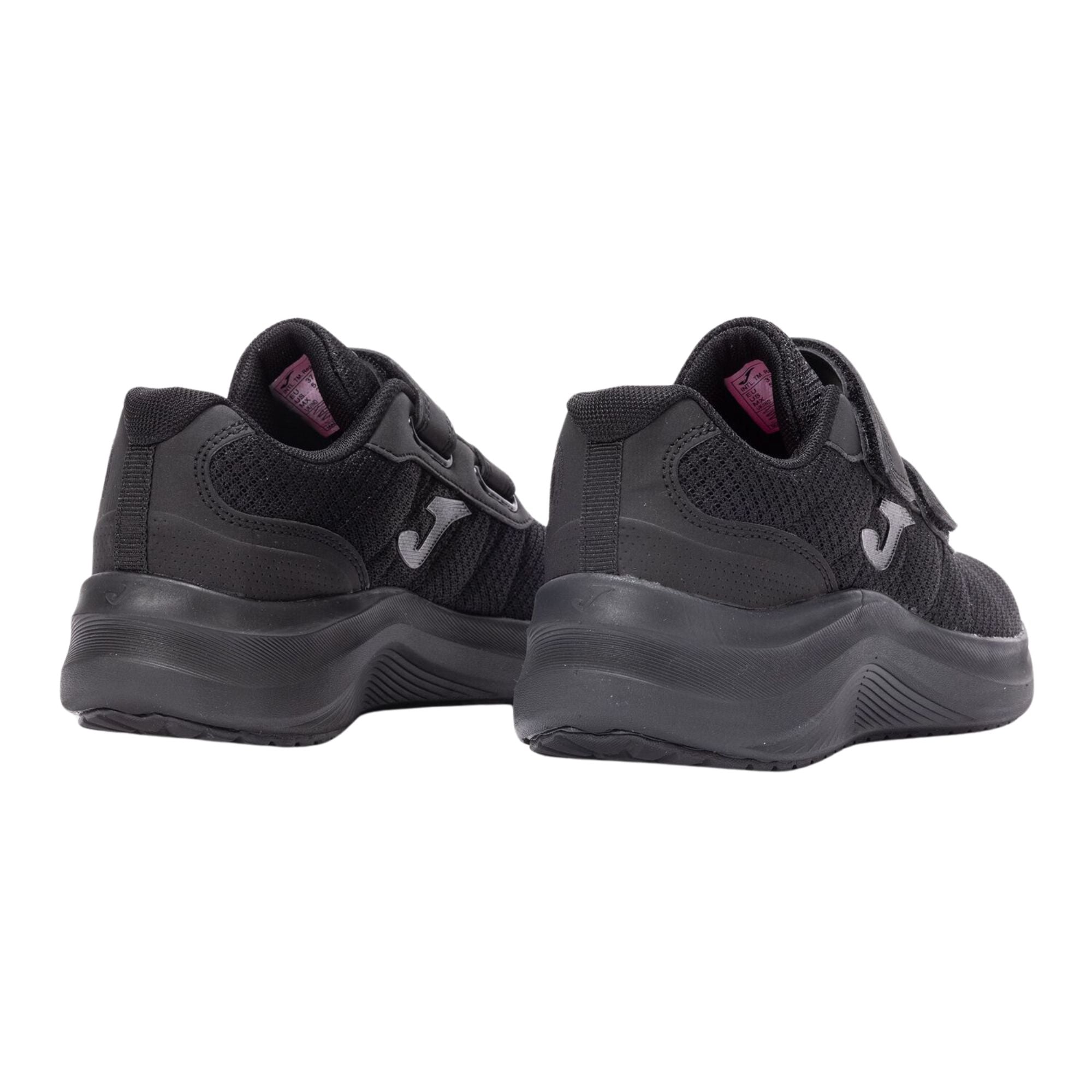 Sneakers Donna N-100 Lady Nero chiusura a strappo retro