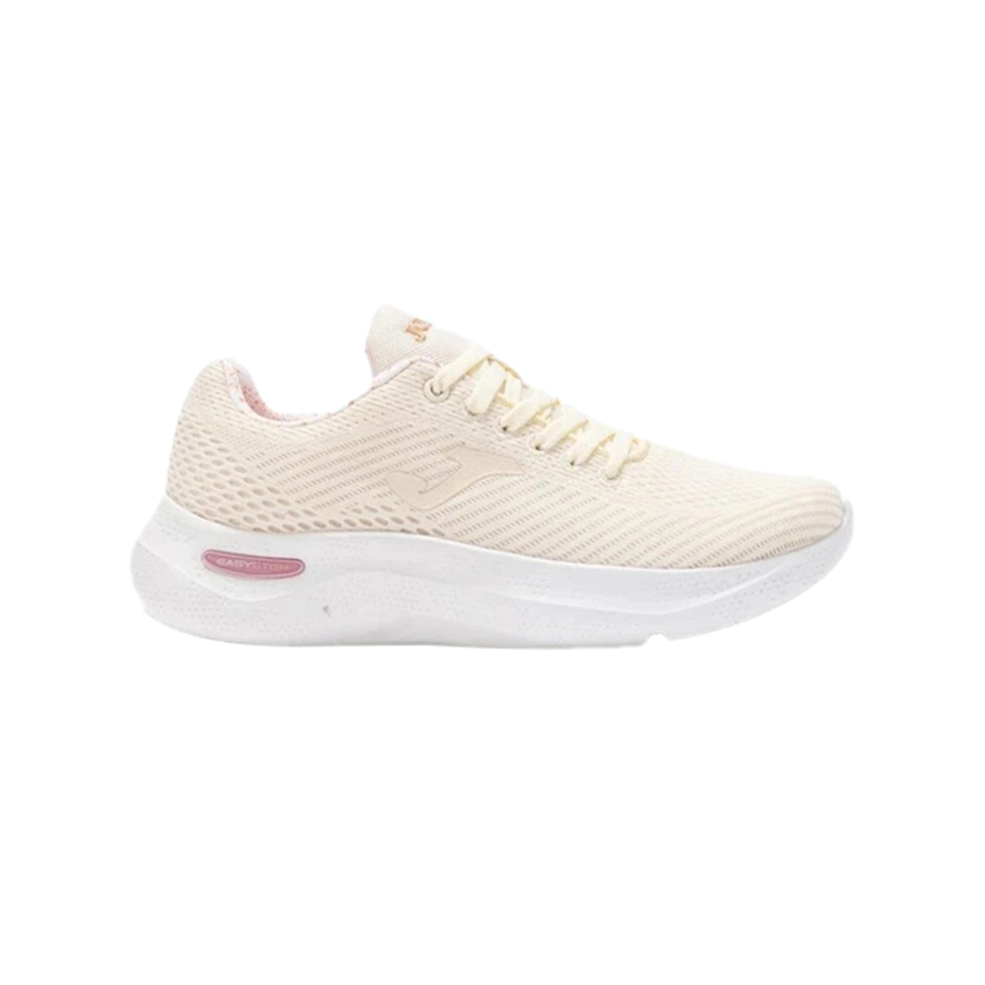 Sneakers Donna Corinto Beige, con tomaia in mesh traspirante e soletta in memory foam