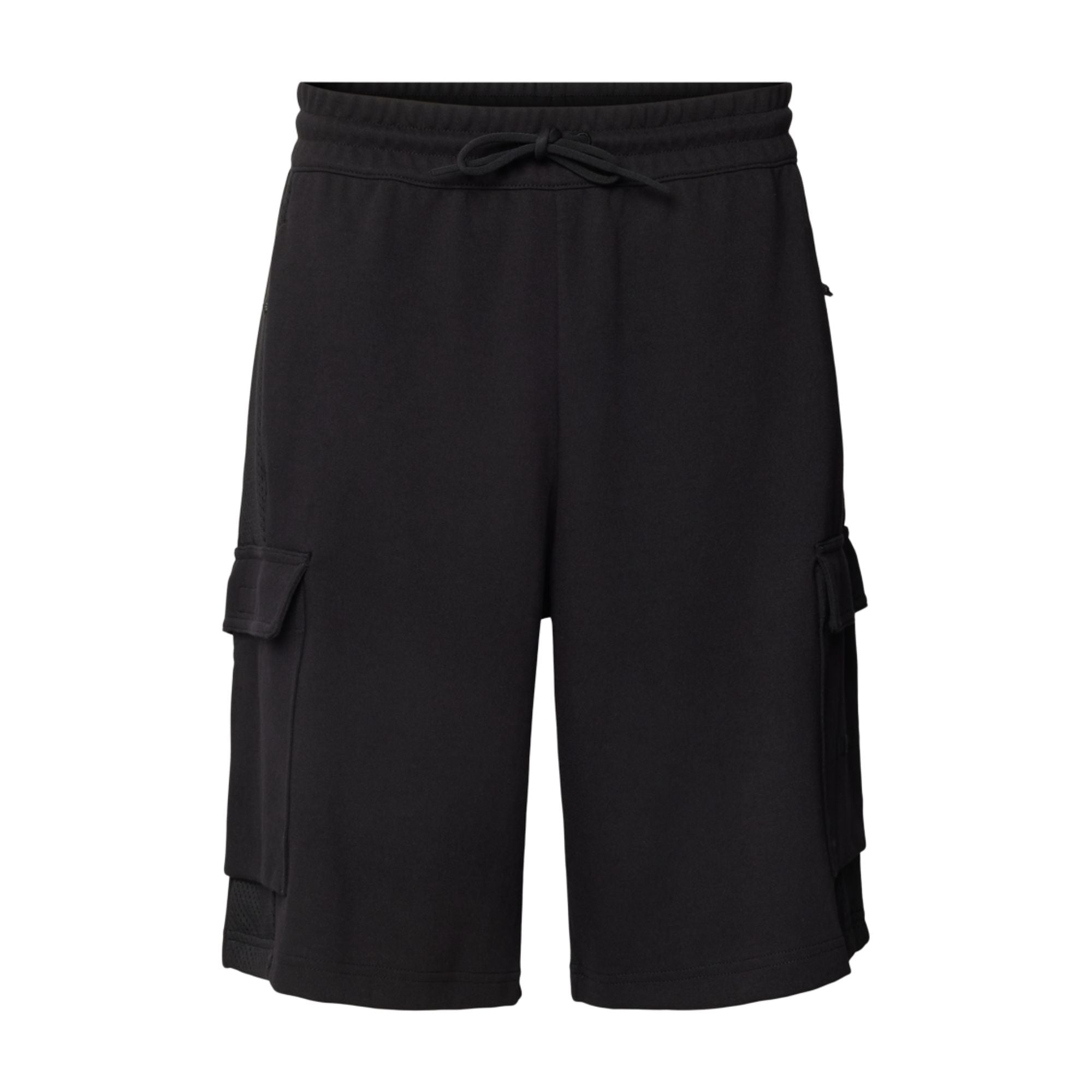 Bermuda Uomo con tasche cargo Nero1