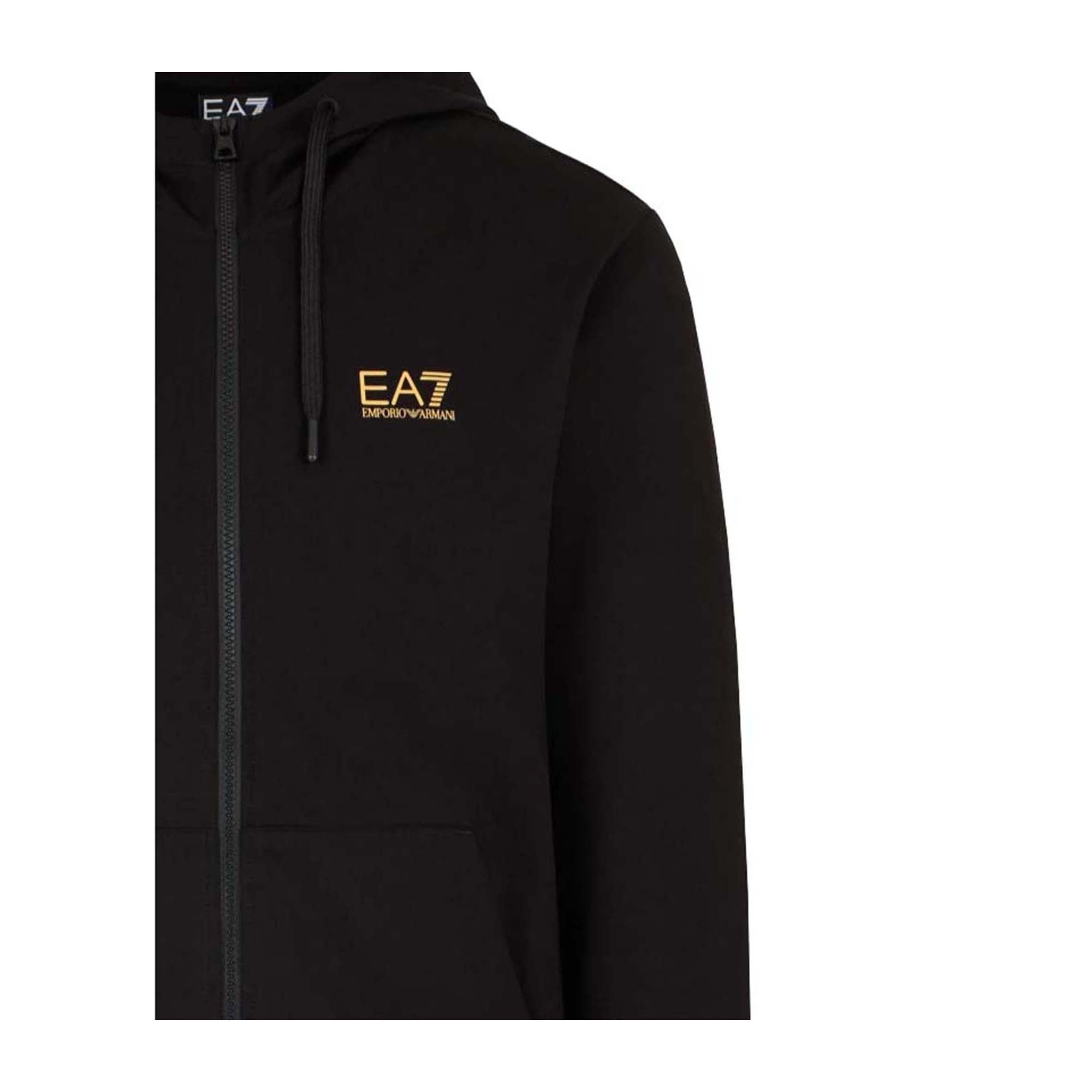 Felpa Uomo Logo Series, con maxi stampa sulla manica e cappuccio