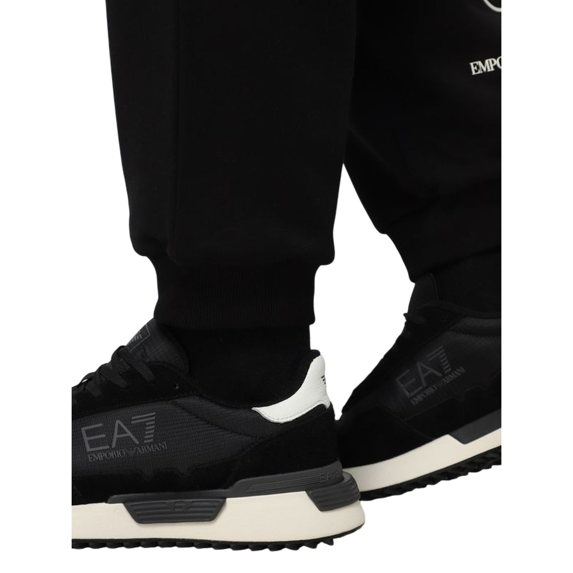 Pantaloni sportivi Uomo con stampa a contrasto dettaglio