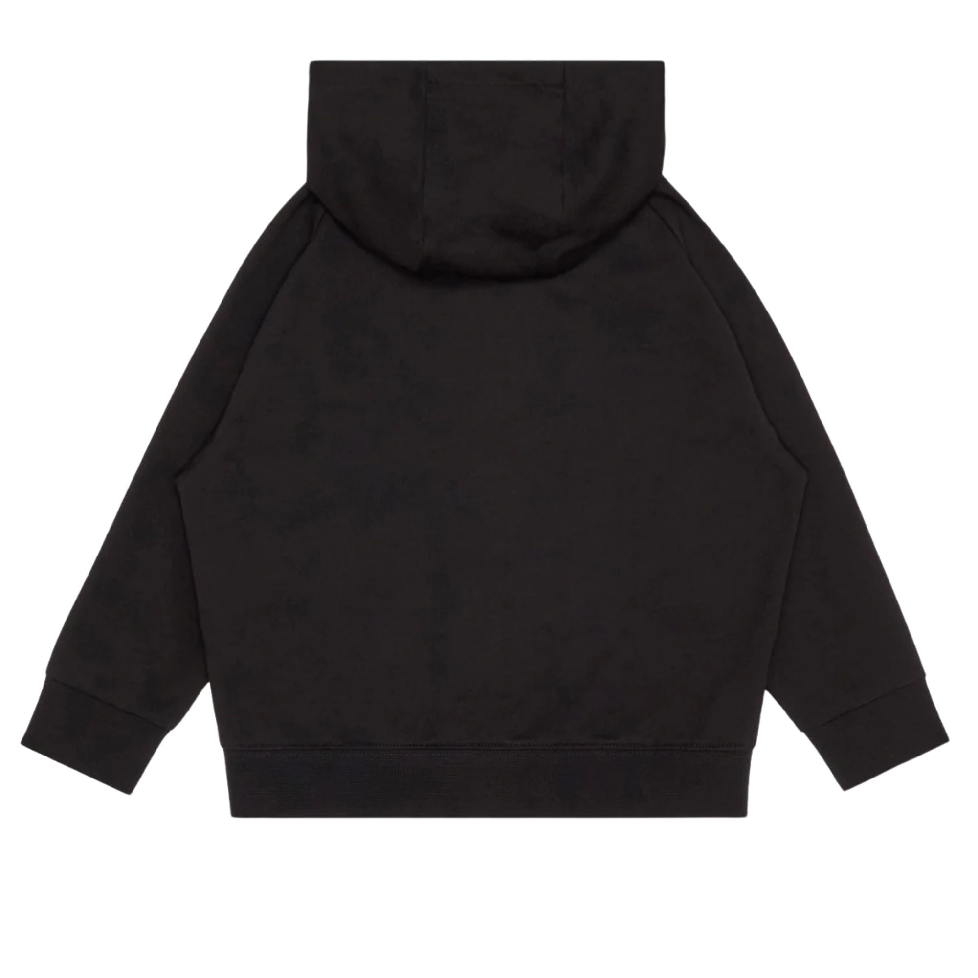 Felpa Bambino con cappuccio e logo Nero retro