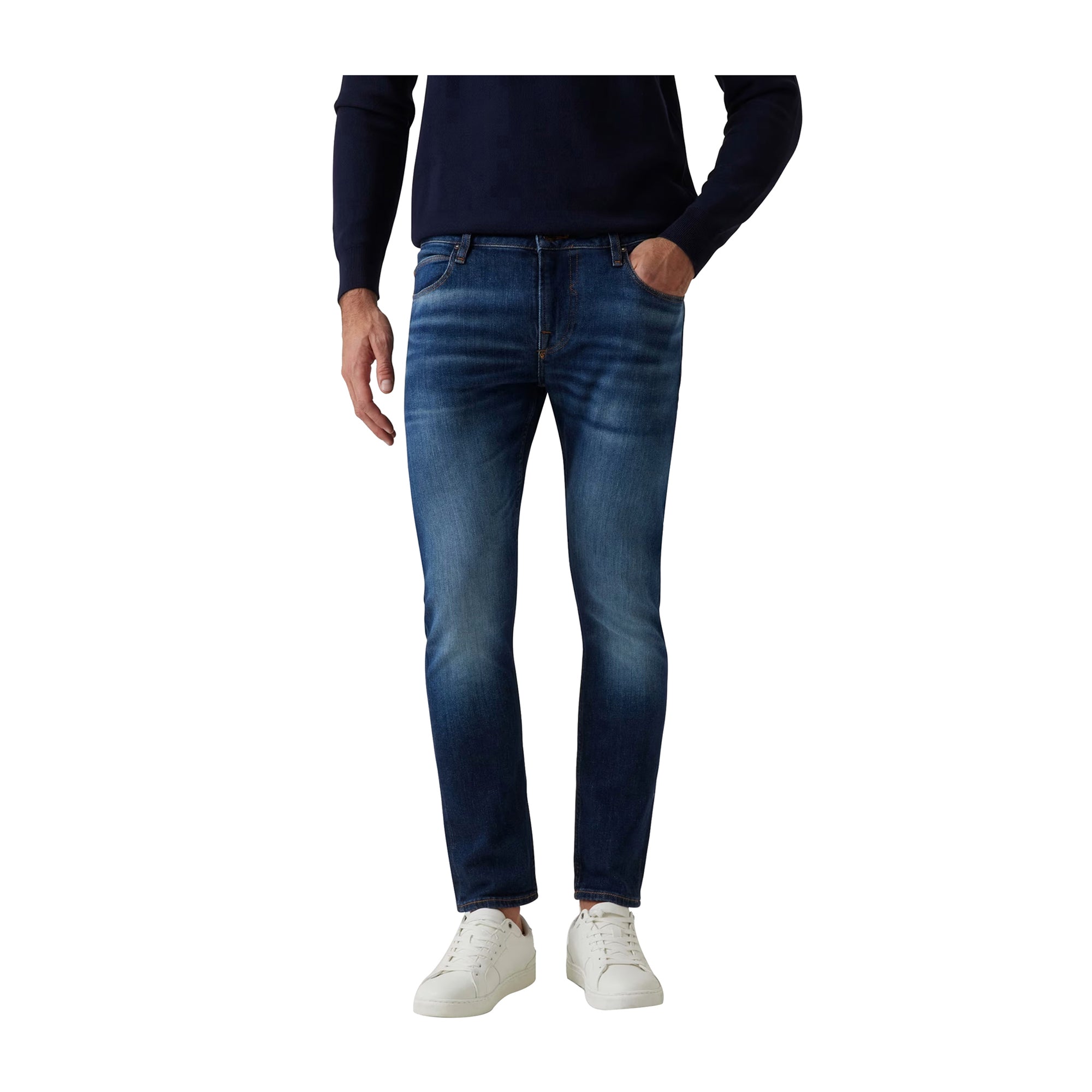Guess Jeans Uomo Skinny fit Chris modello frontale