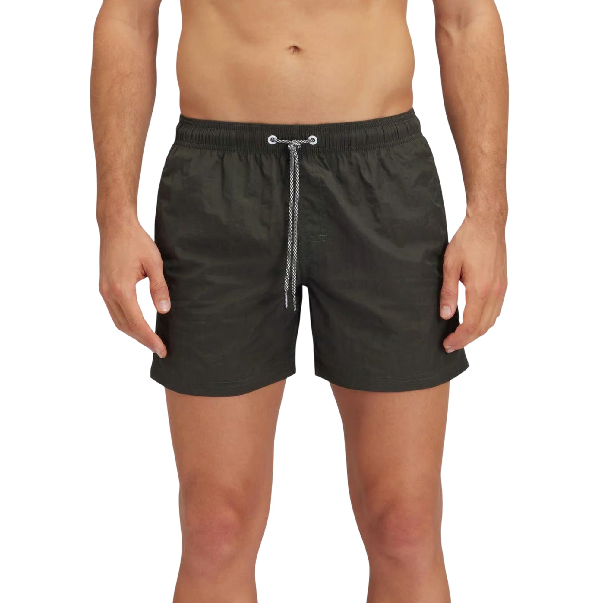 Costume Uomo Crinkled, Verde, con dettaglio iconico posteriore e vita bassa