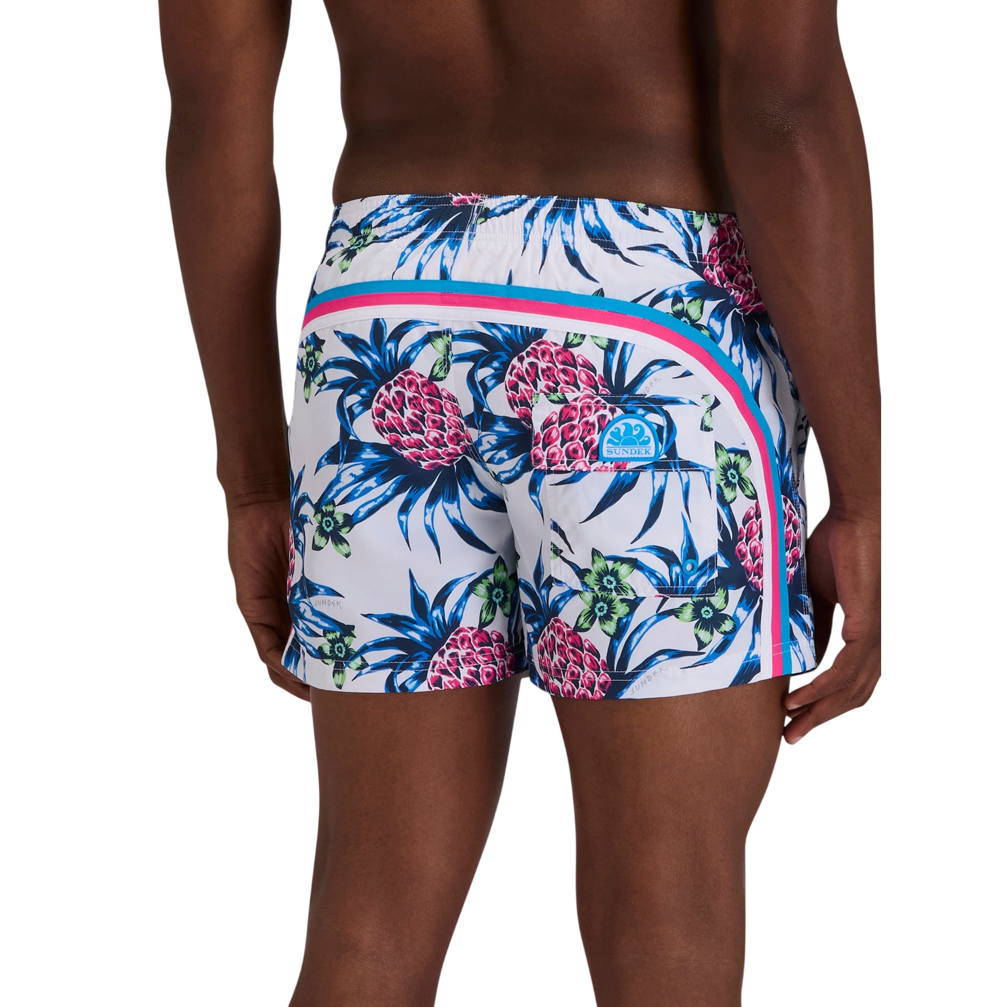 Costume Uomo con Stampa Tropic Dance retro