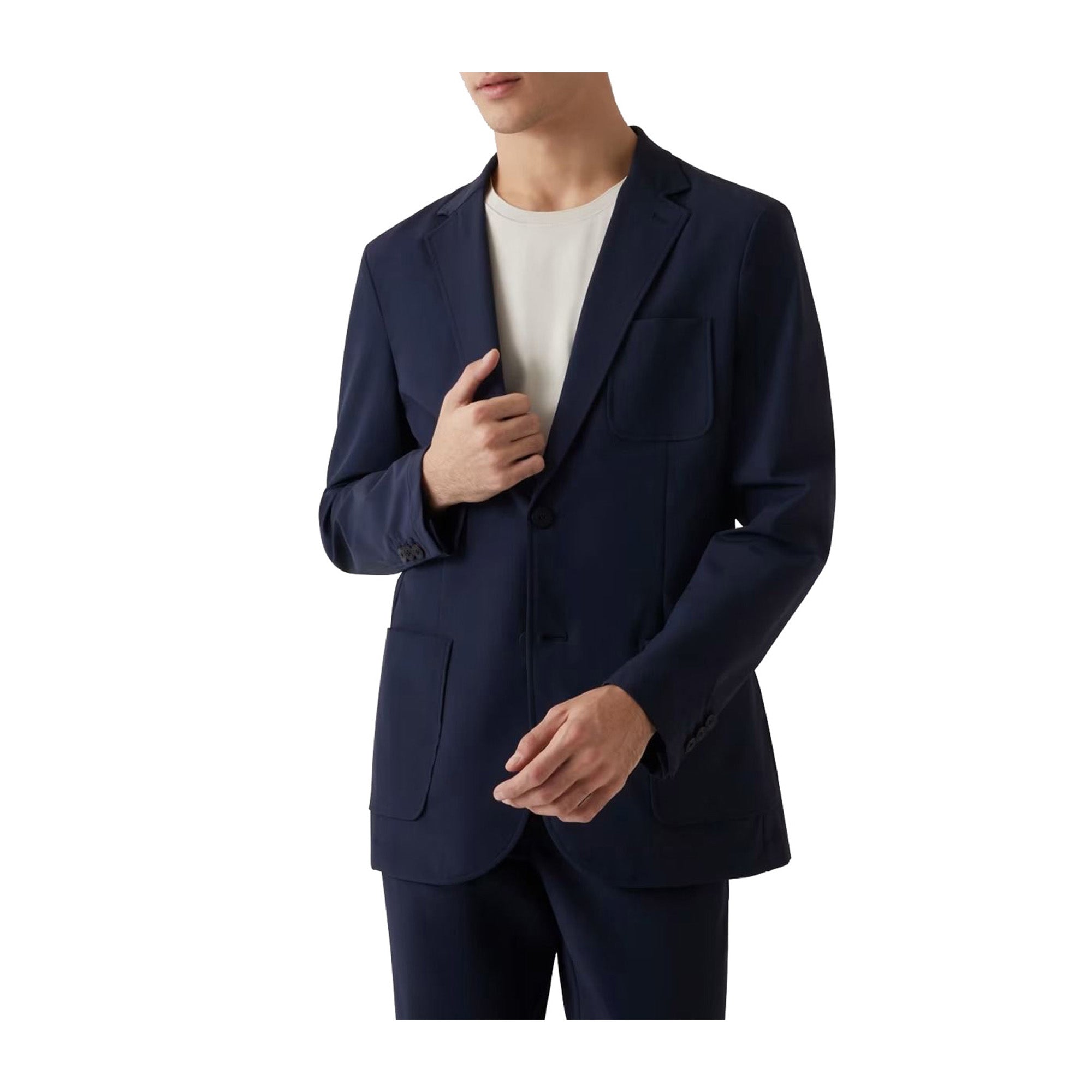 Guess Blazer Uomo monopetto Blu - Main Image
