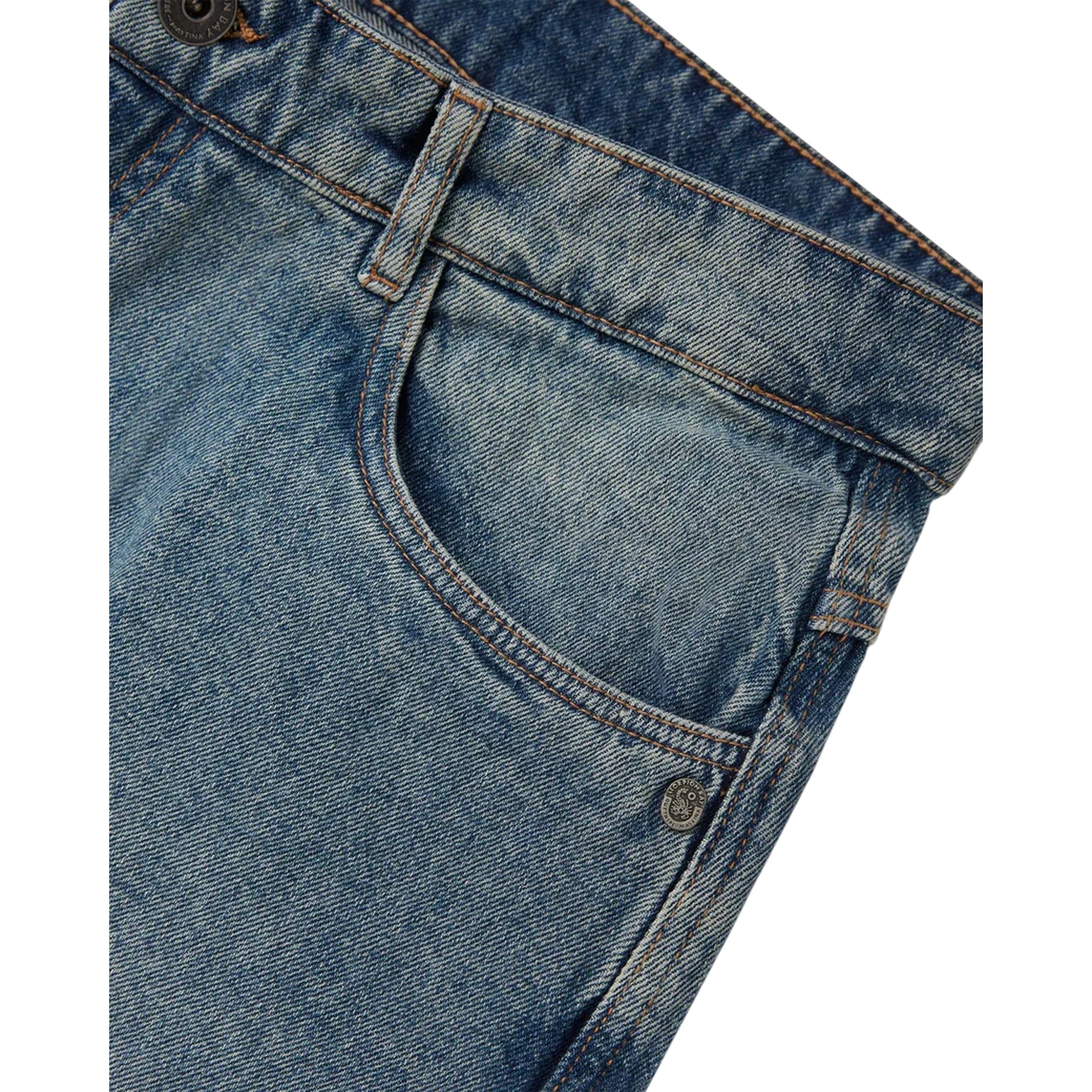 Bermuda Uomo in denim baggy