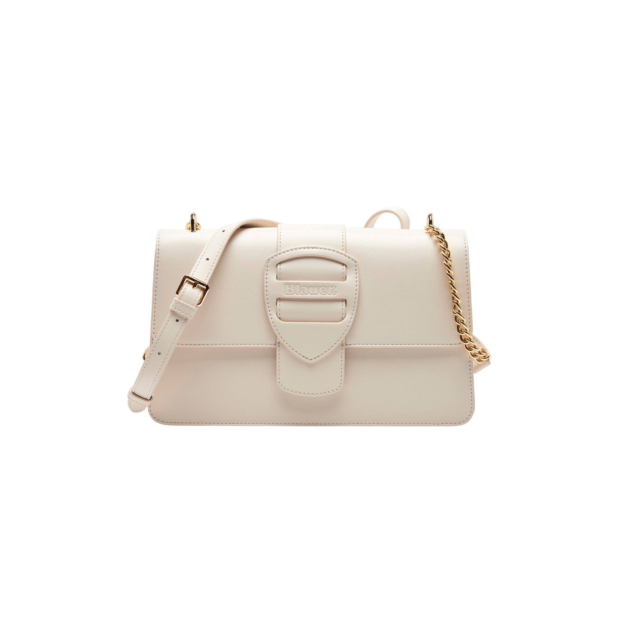 Borsa Donna con catena a tracolla Bianco