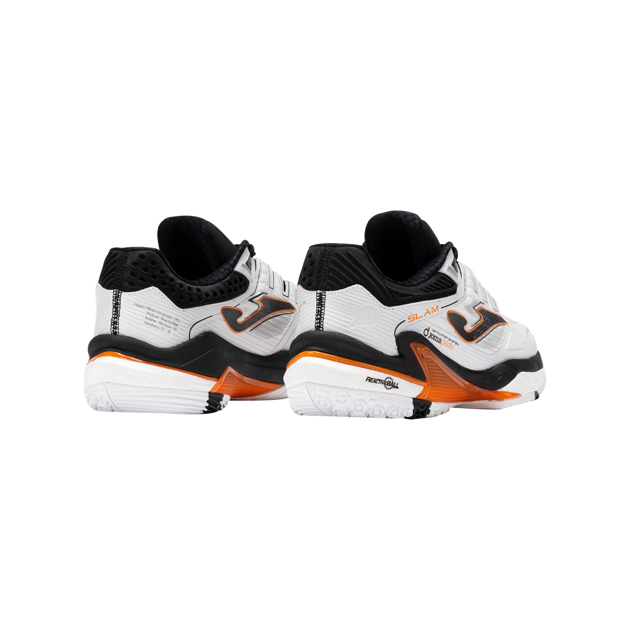 Scarpa Uomo da padel, linea Slam, con tomaia traspirante e dettagli a contrasto