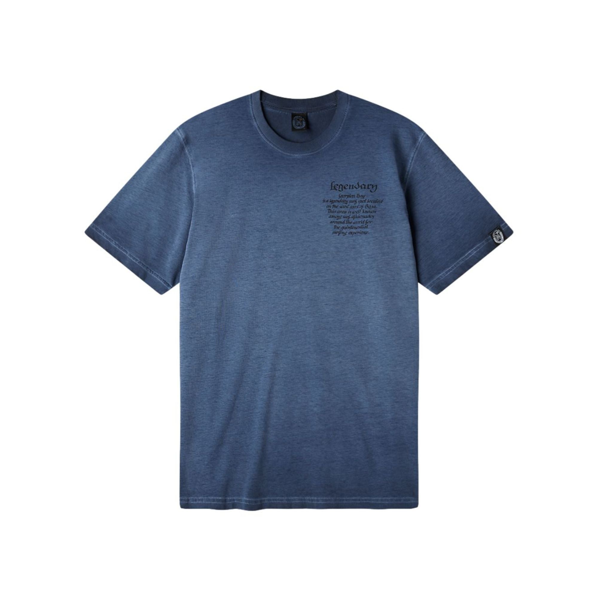 T-shirt jersey fuel Uomo Blu