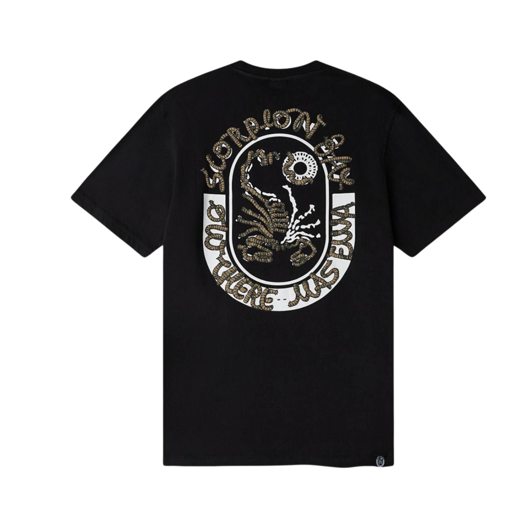 T-shirt jersey fuel Uomo Nero