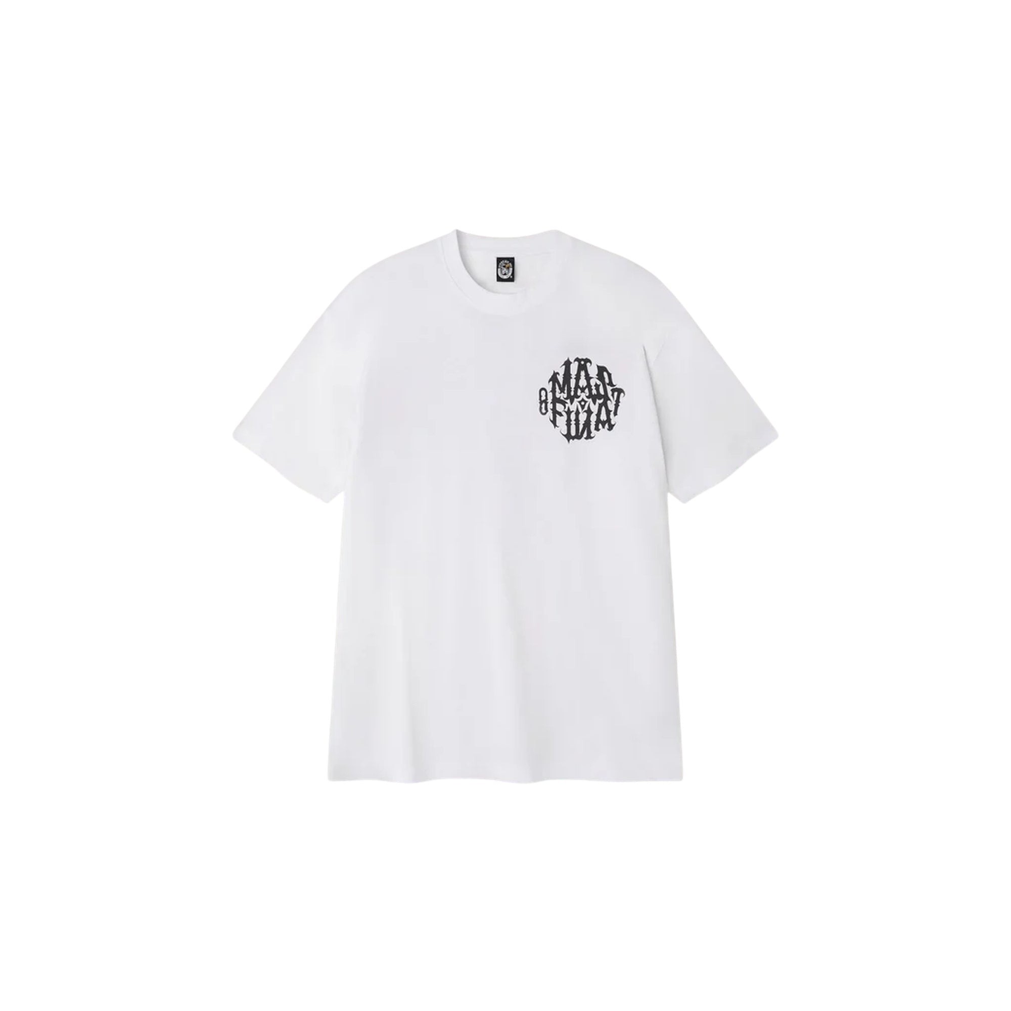 T-shirt Uomo bianca con stampa nera "Mas Fina"