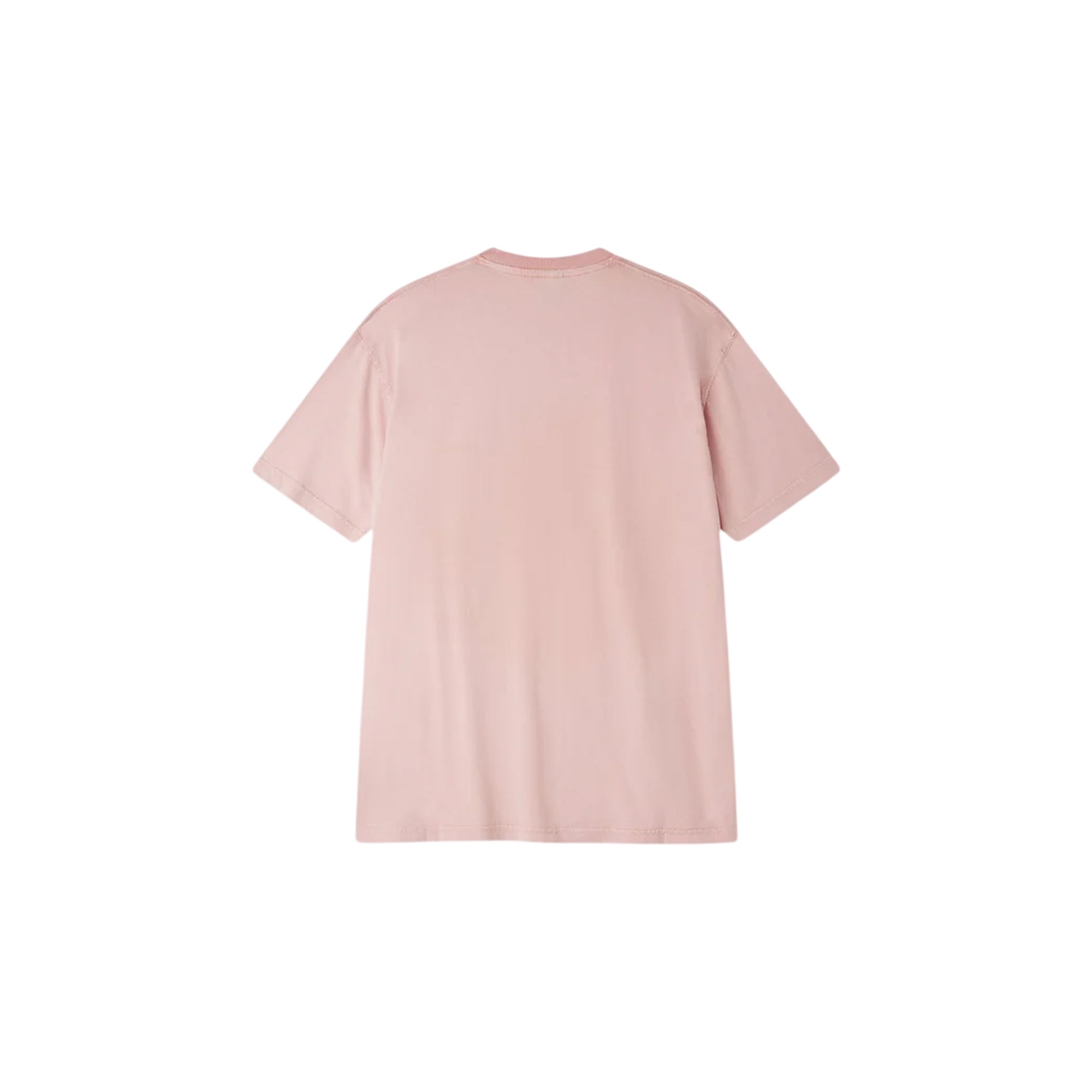 T-shirt Uomo rosa con stampa "Choclo Skull" retro