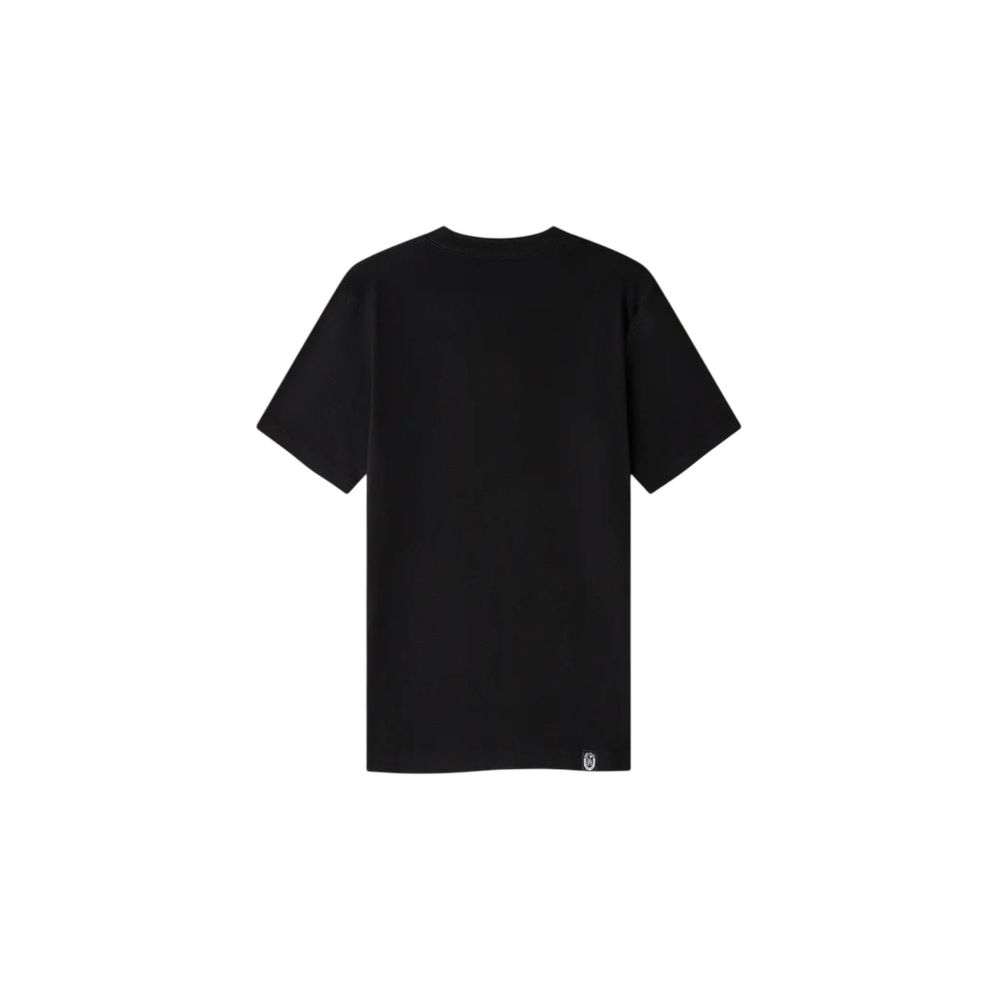T-shirt Uomo Essential con bottoni Nero retro