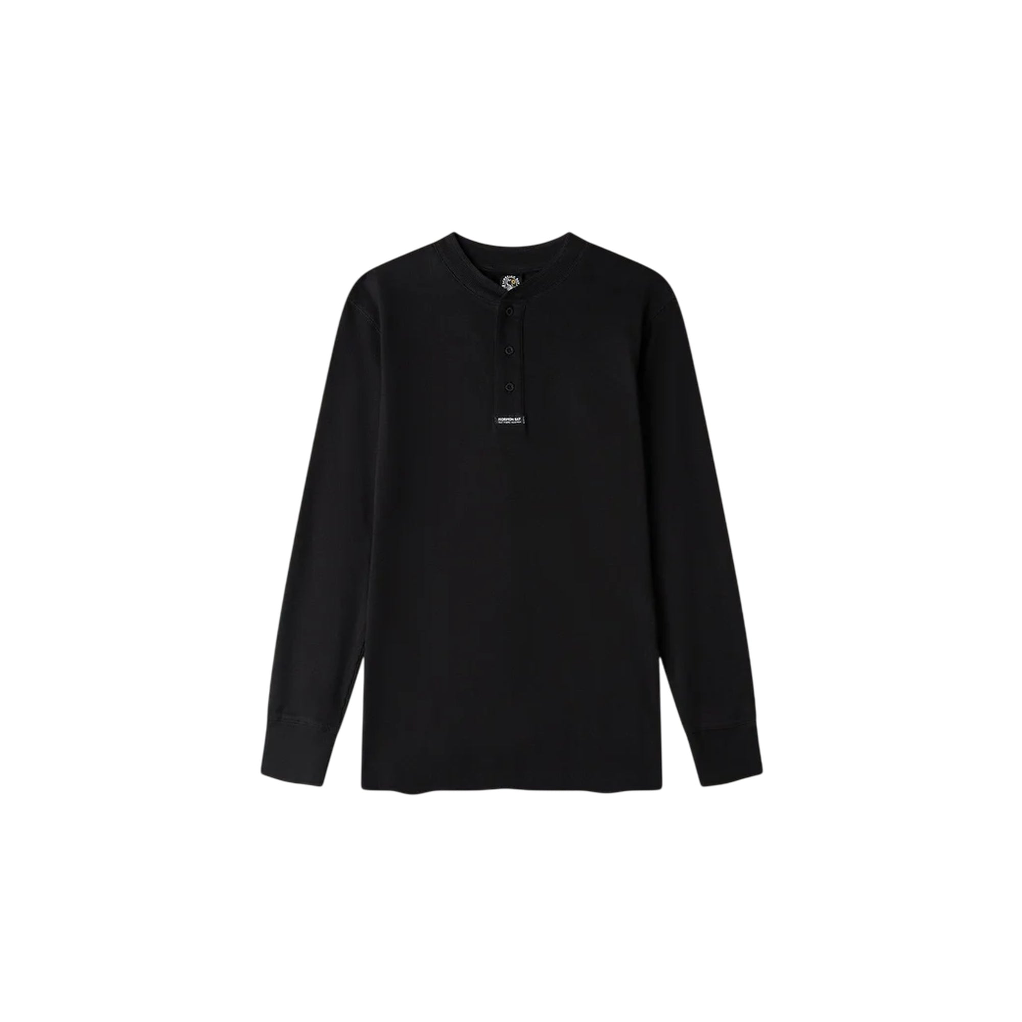 T-shirt Uomo Essential a manica lunga Nero