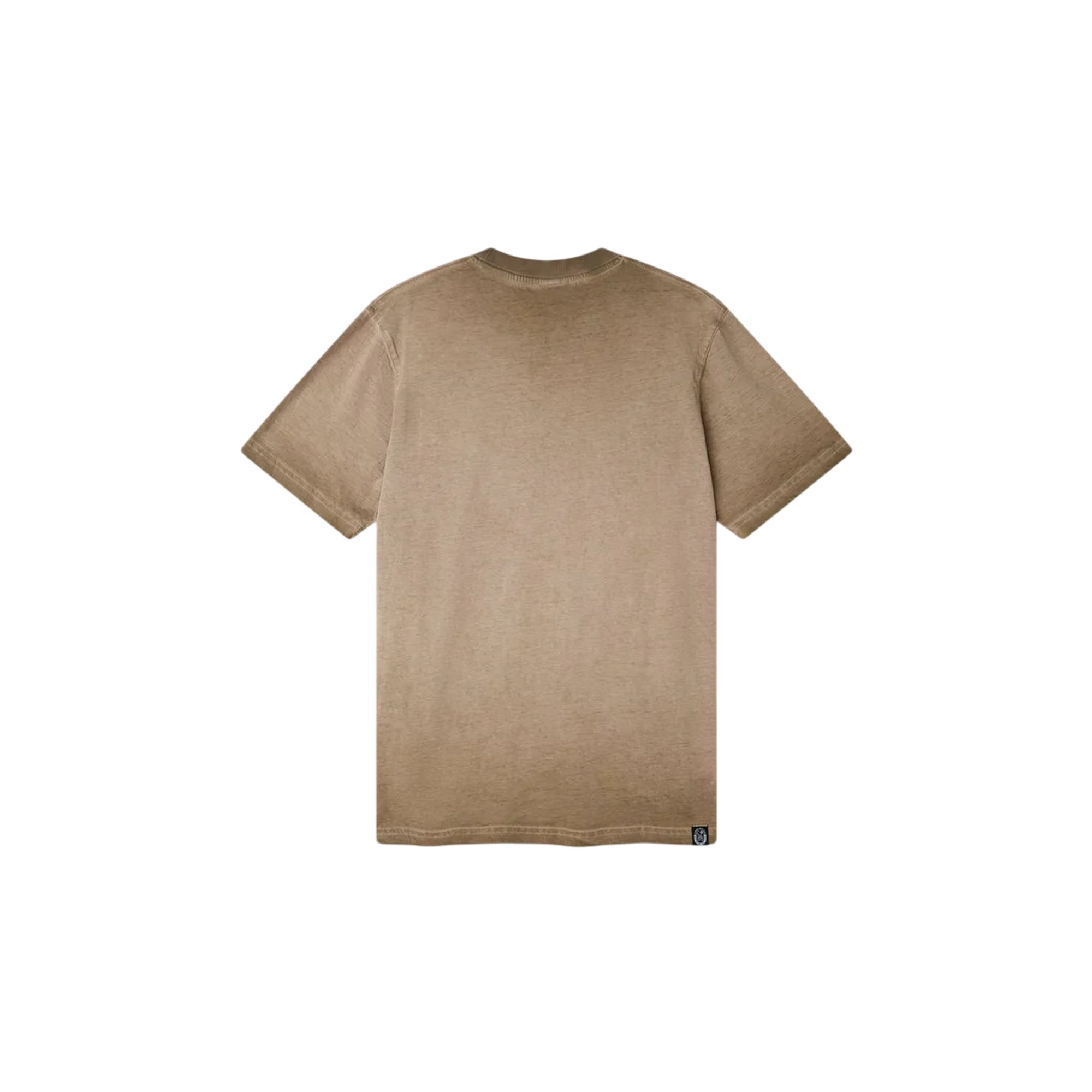 T-shirt Uomo Beige stampa "Surf Tribe" retro