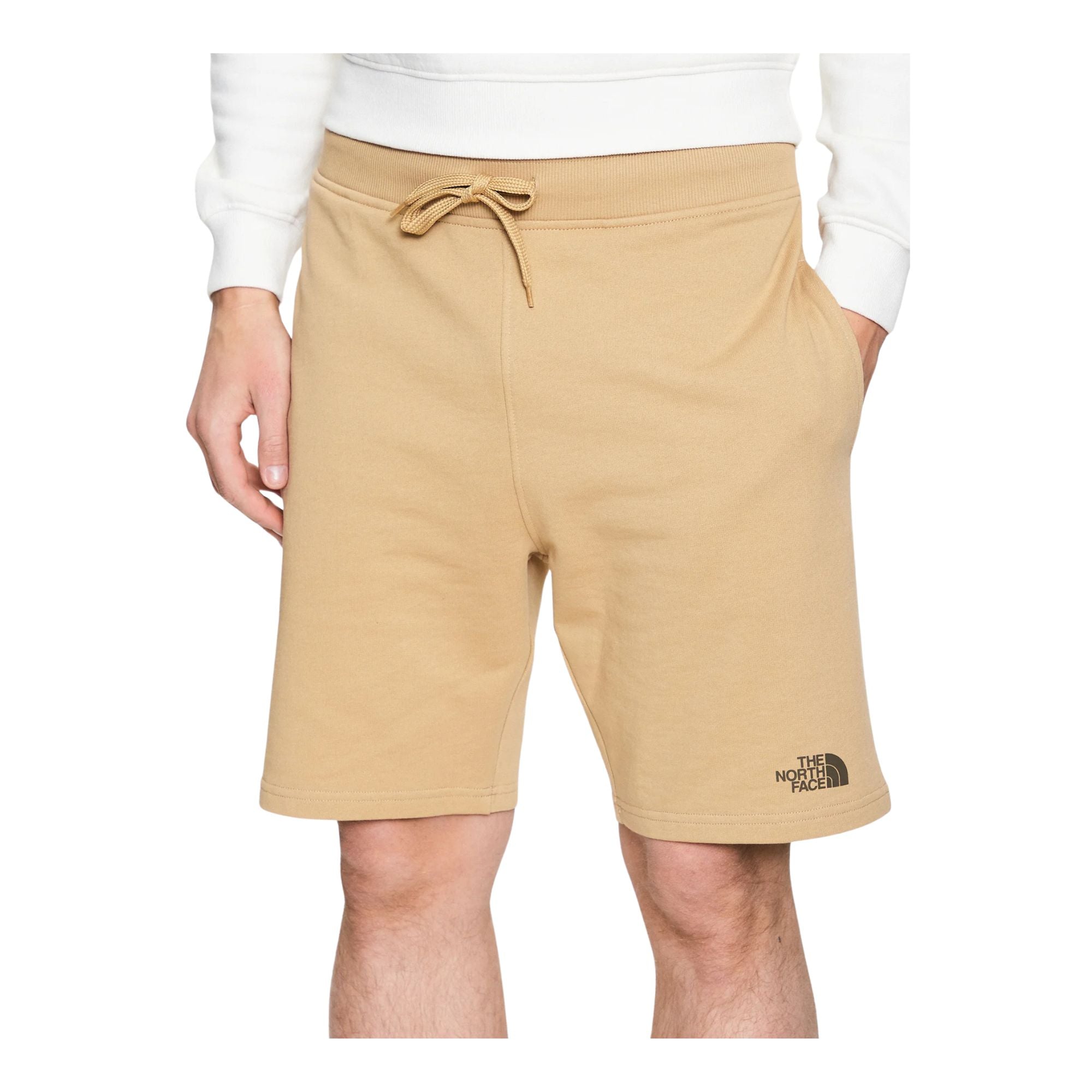 Bermuda Uomo in felpa, con coulisse e doppio logo stampato