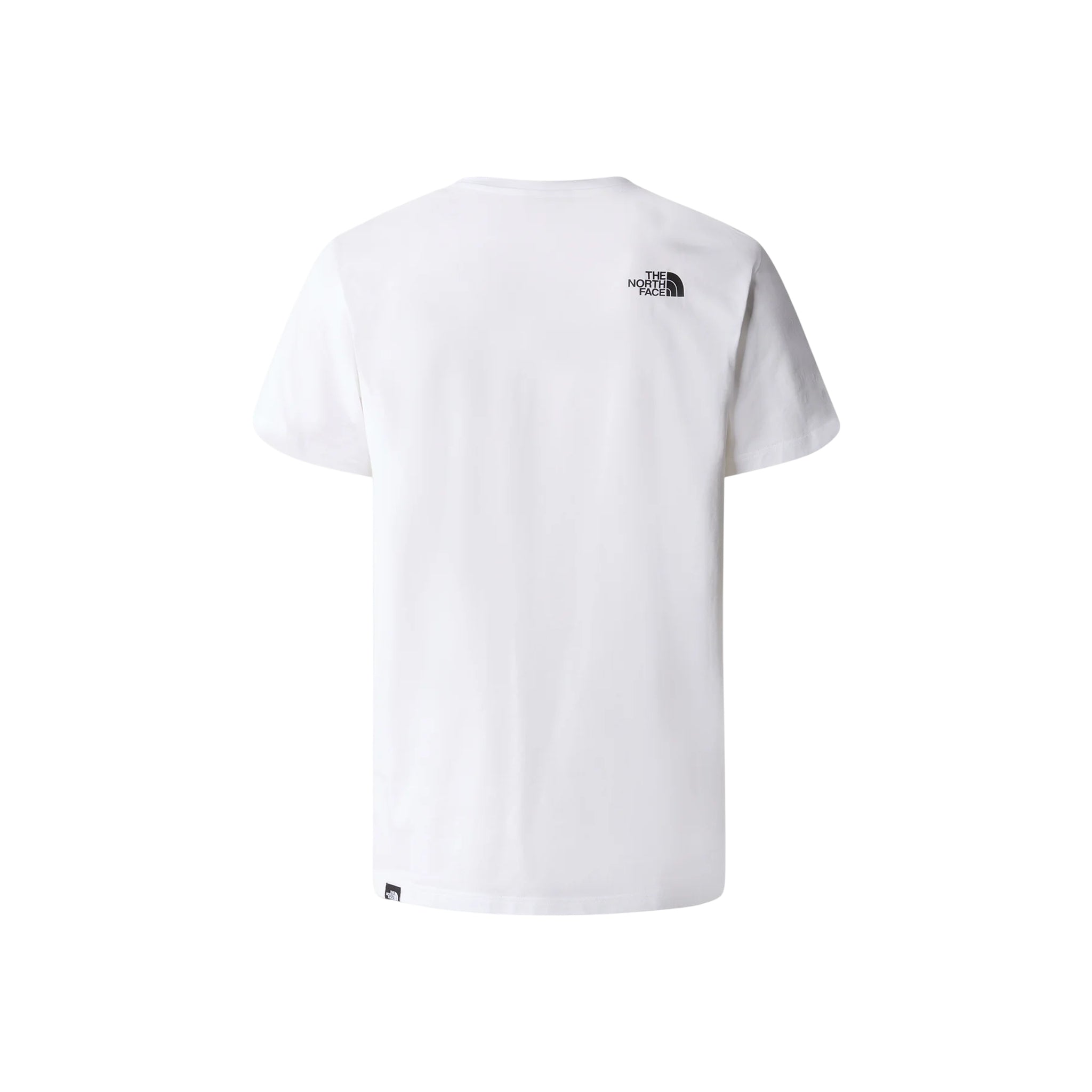 T-shirt Uomo Simple Dome Bianco retro