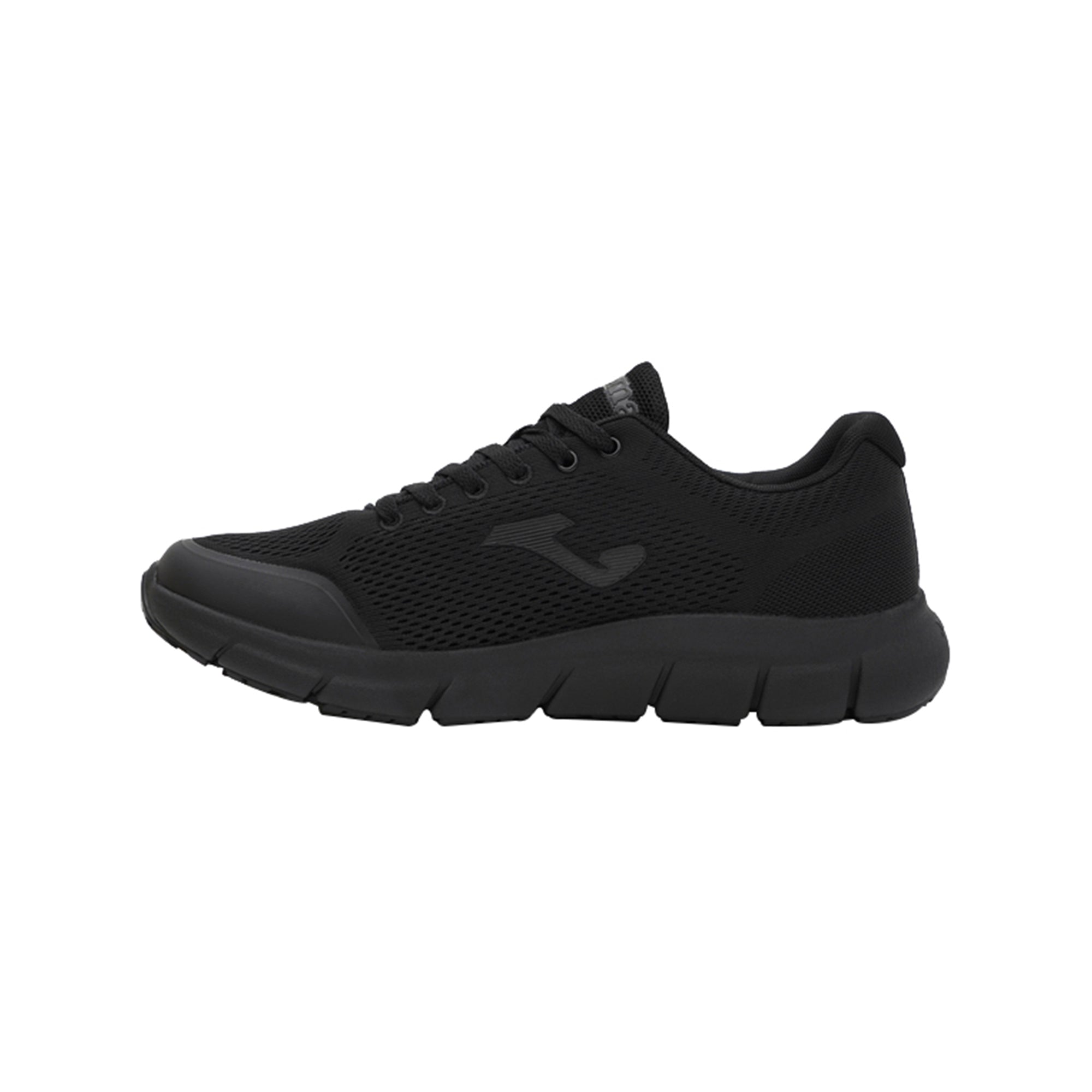 Sneakers Uomo Zen Men 25 Nera, con logo in tono colore e tomaia in mesh