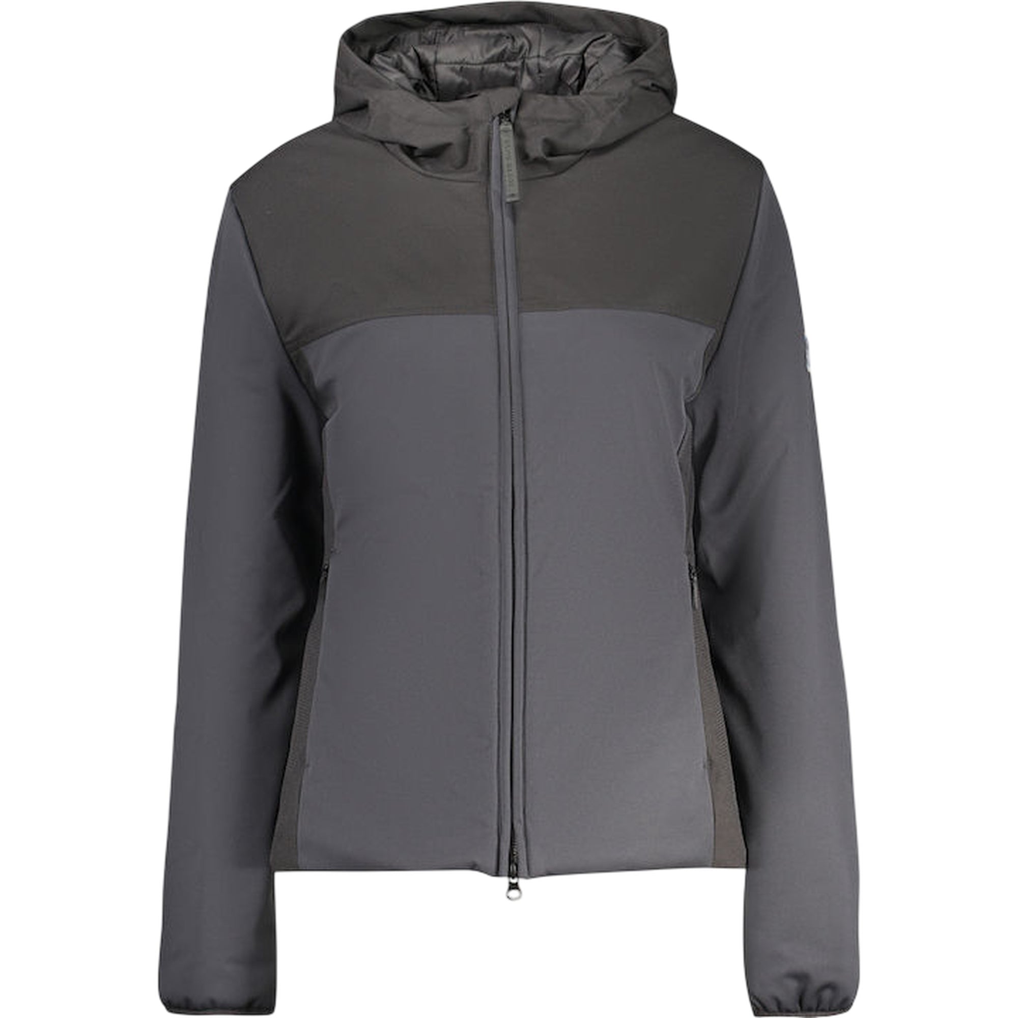 Giacca Donna Ellen, con cappuccio e patch logo sulla manica