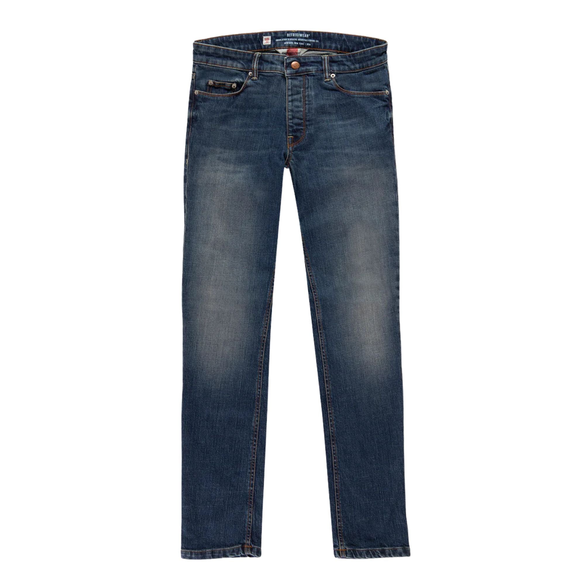 Jeans Uomo modello Denver, dal lavaggio scuro e dal fit slim