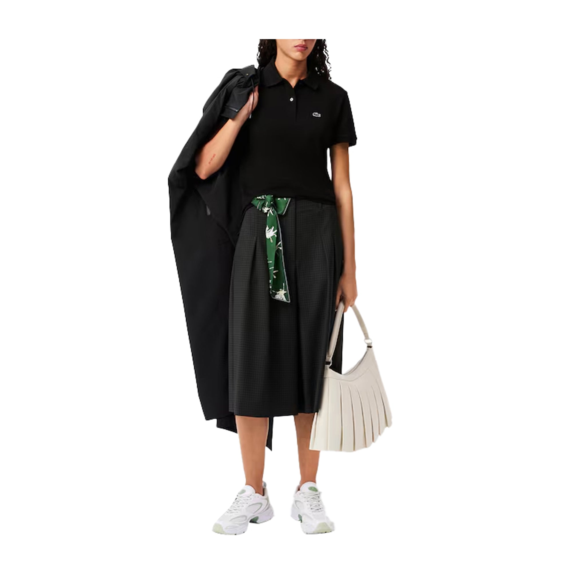 Polo Donna Taglio regolare Nero