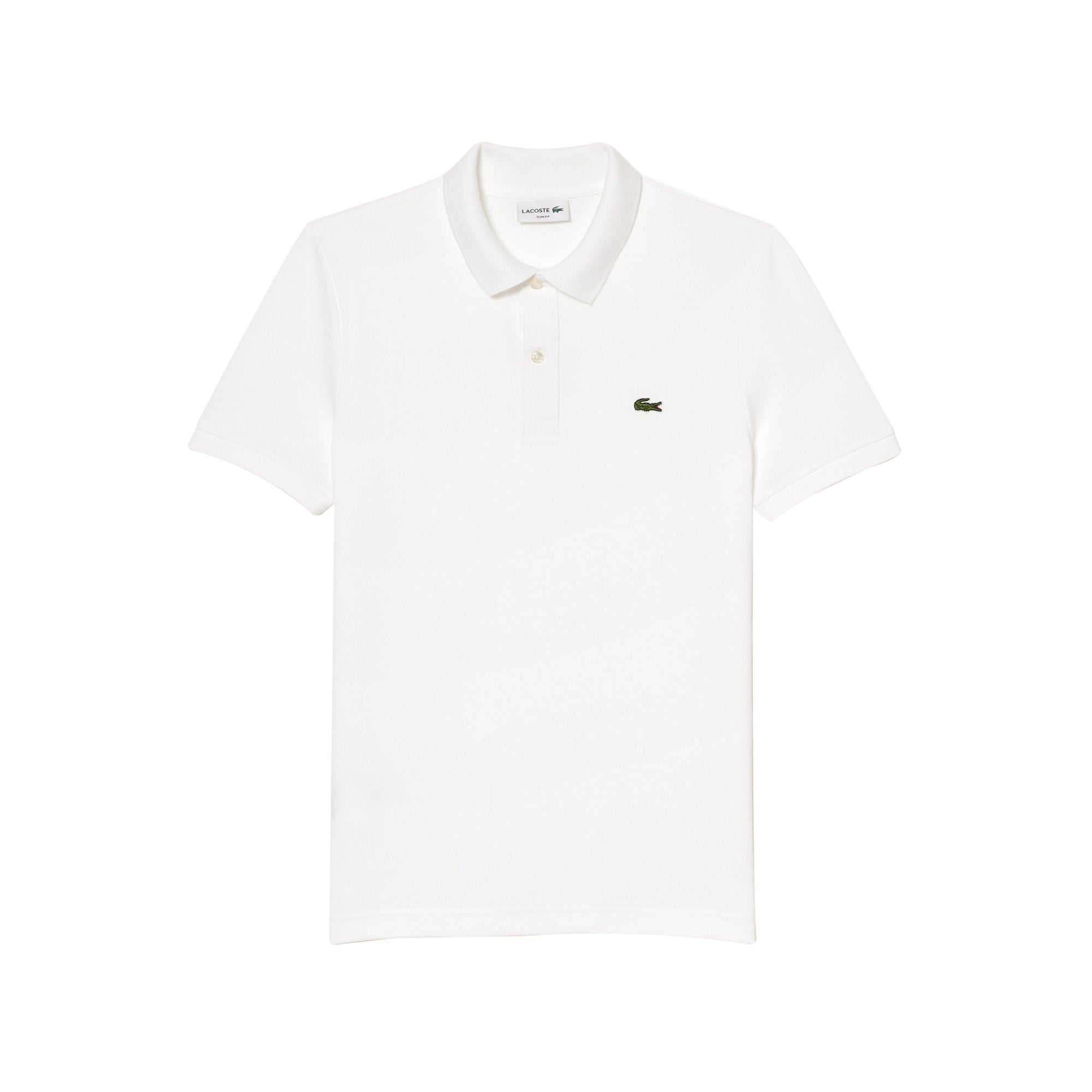 Polo slim fit in piqué L.12.12 Bianco