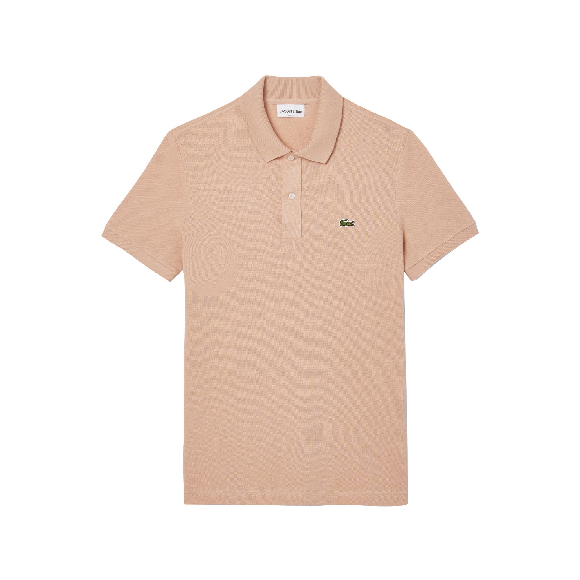 Polo slim fit in piqué L.12.12 Beige