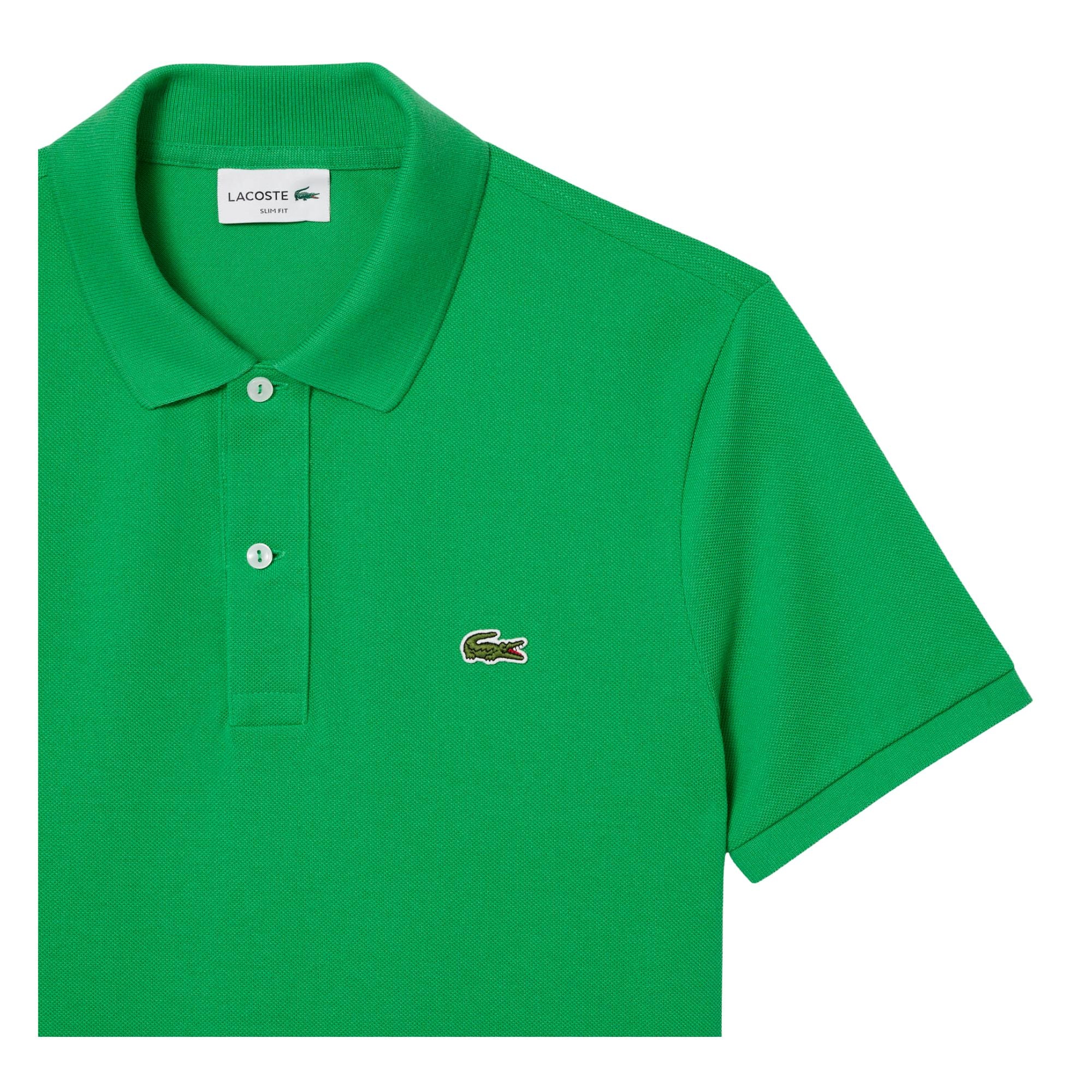 Polo Uomo modello L.12.12, dal fit slim, con due bottoni in madreperla