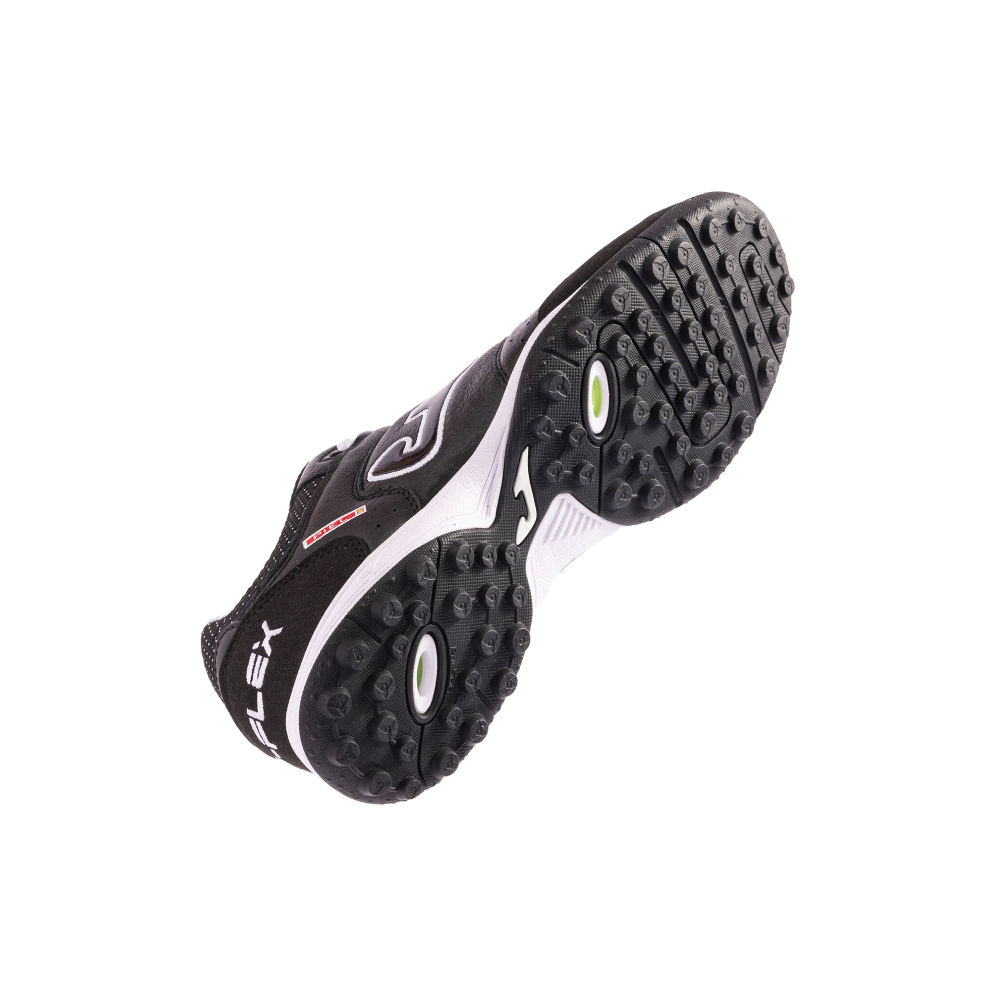 Scarpa Uomo Uomo da calcio, con tomaia in pelle e logo laterale