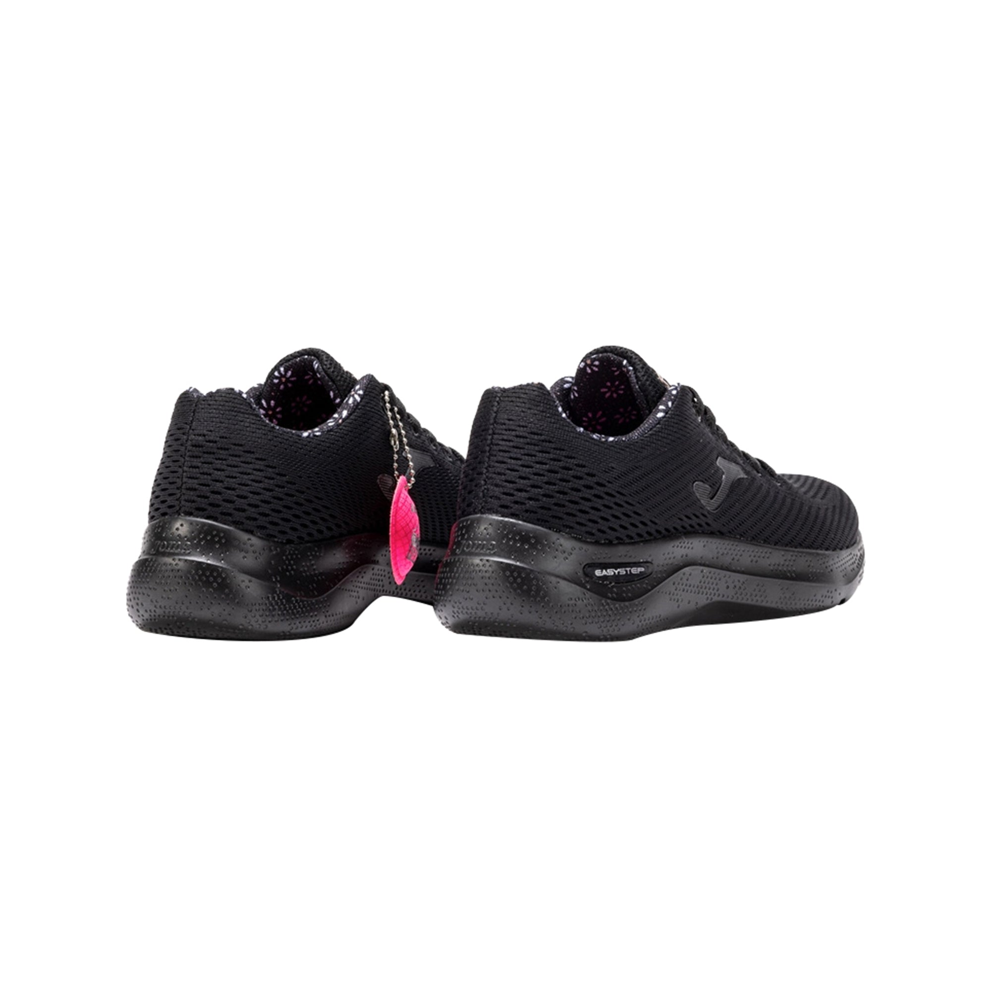 Sneakers Donna con Corinto in Nero, con tomaia traspirante e logo in tono colore