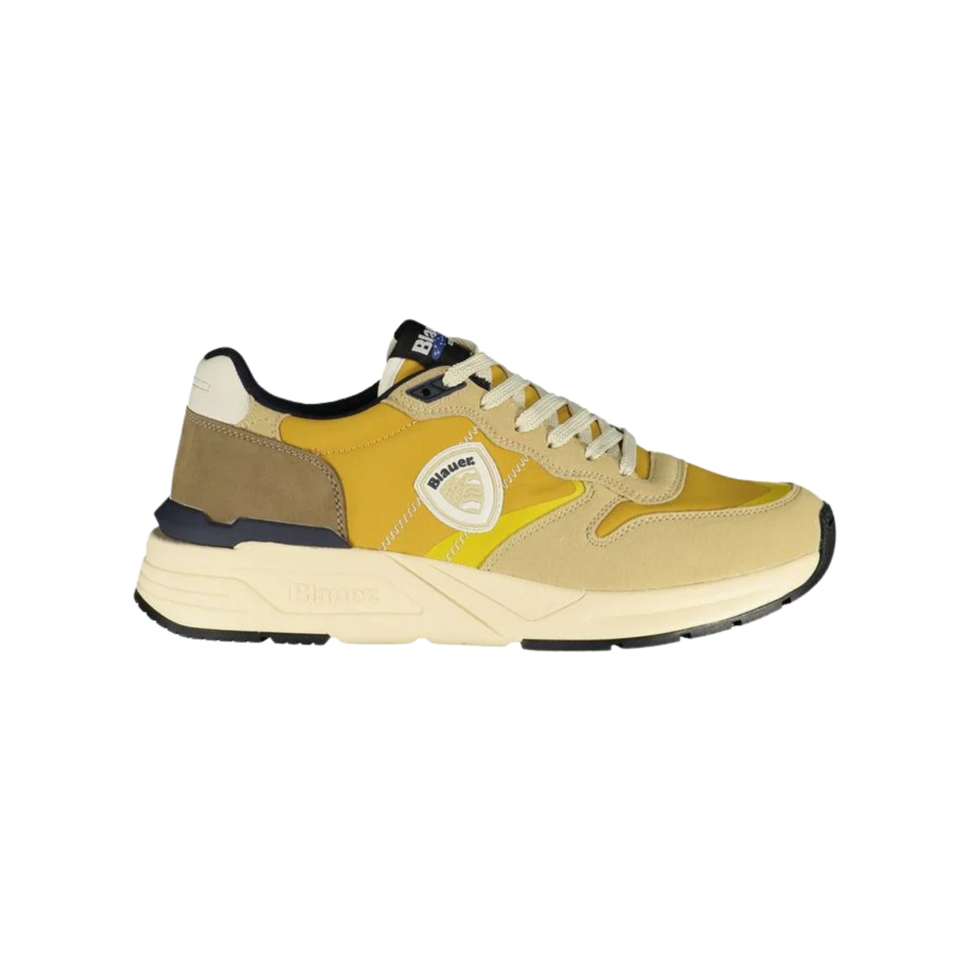 Sneakers Uomo Ray01 in nylon Giallo