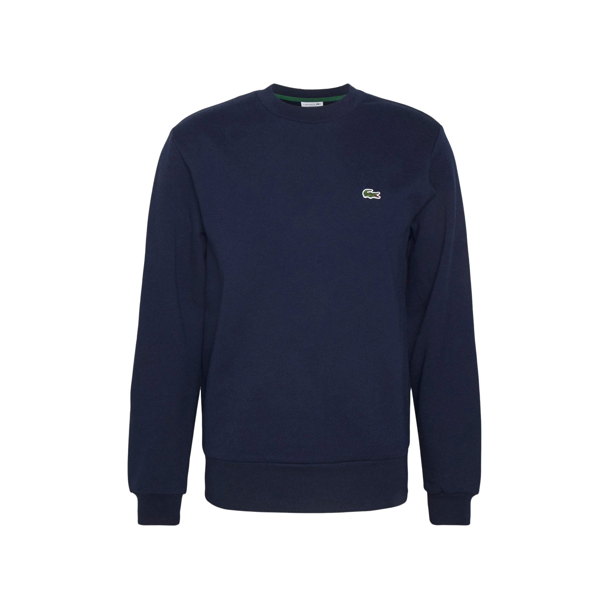Felpa Uomo Navy tinta unita, in cotone spazzolato