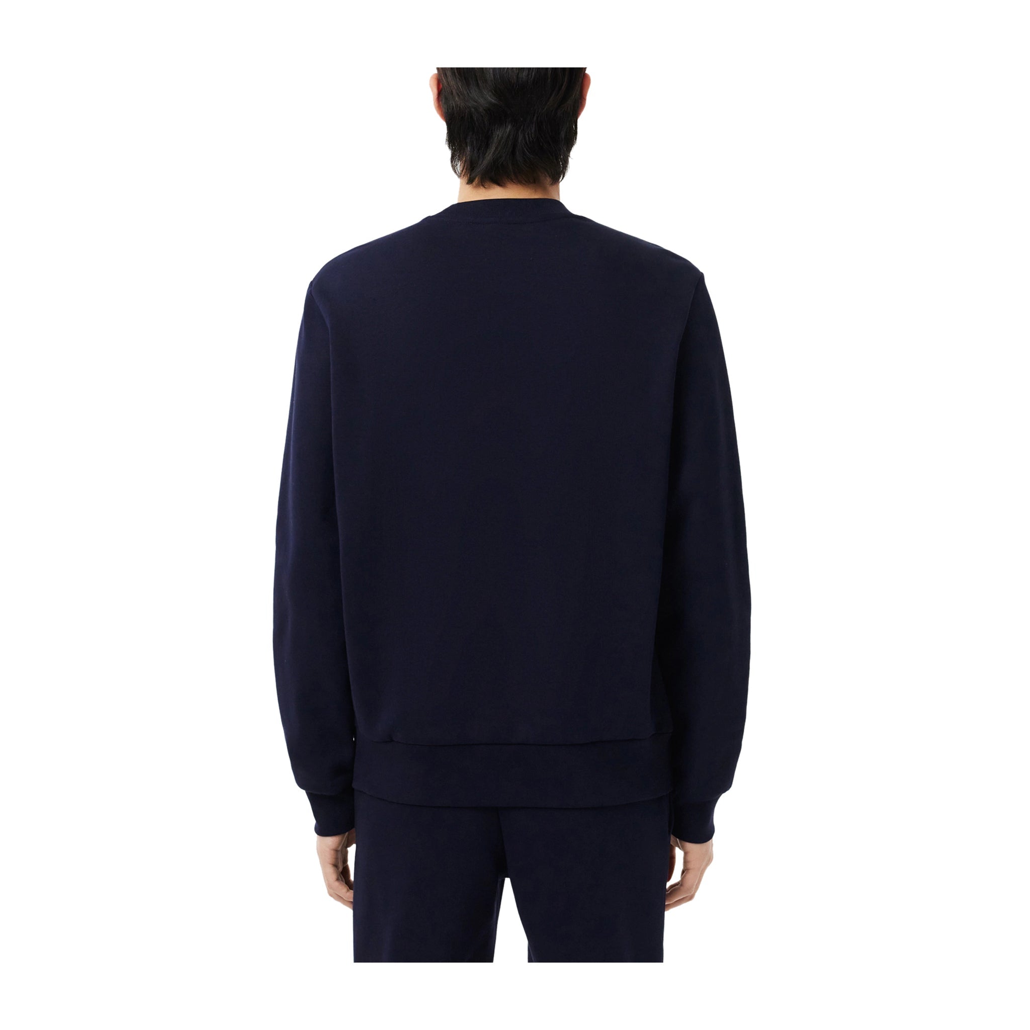 Felpa Uomo Jogger Navy micro logo
