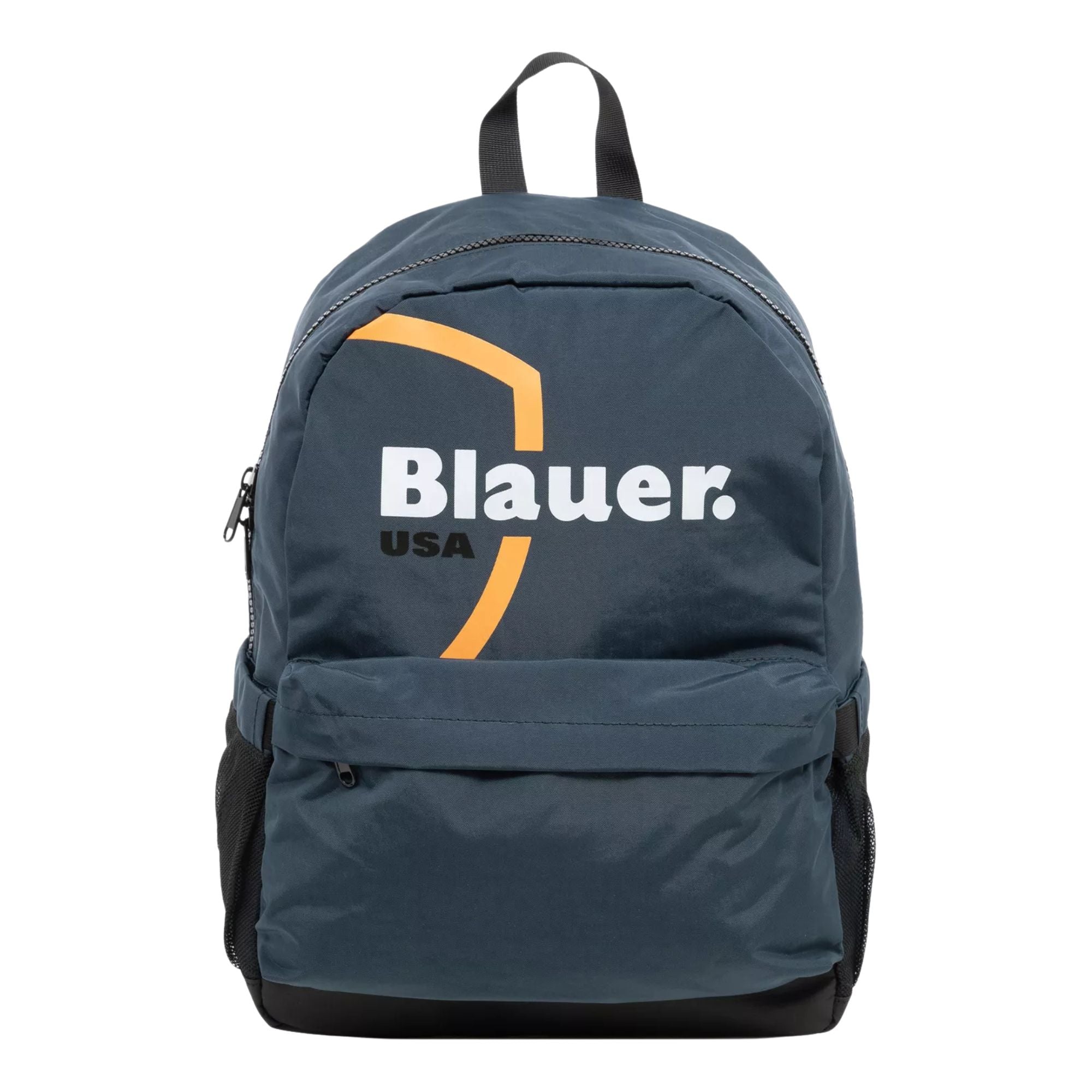 Zaino Uomo in tessuto resistente, con tasche laterali e chiusura zip