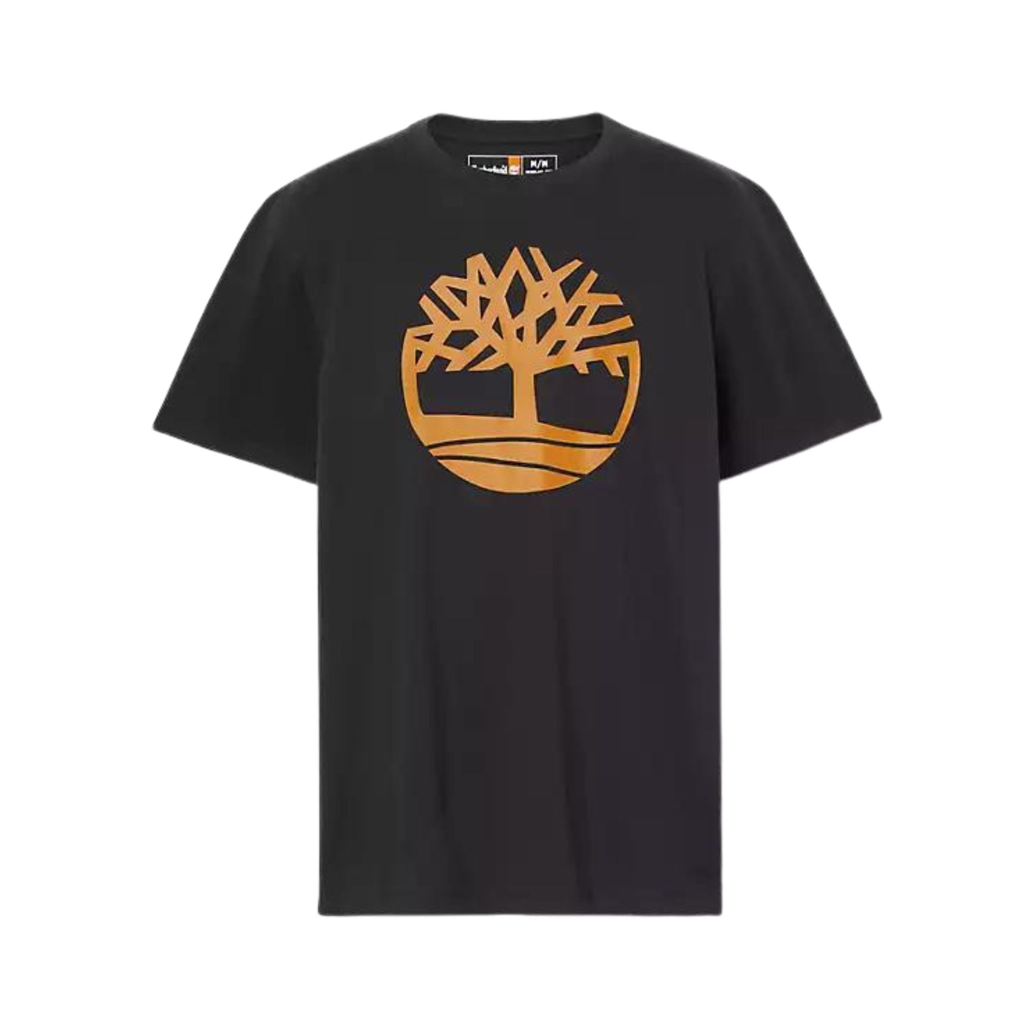 T-shirt Uomo Kennebec River, a maniche corte, con maxi stampa Arancione