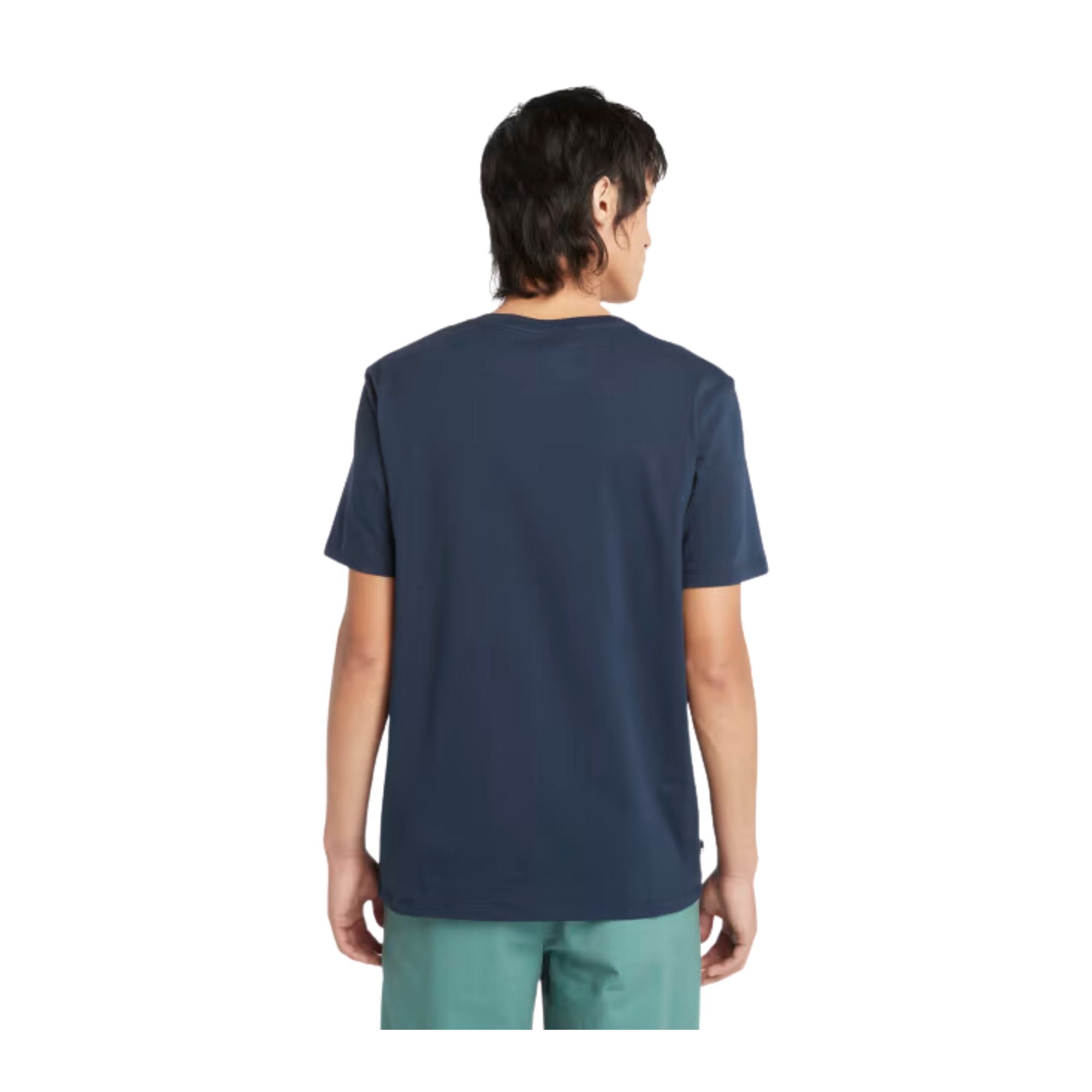 T-shirt Uomo Blu con stampa Kennebec River Celeste, in cotone