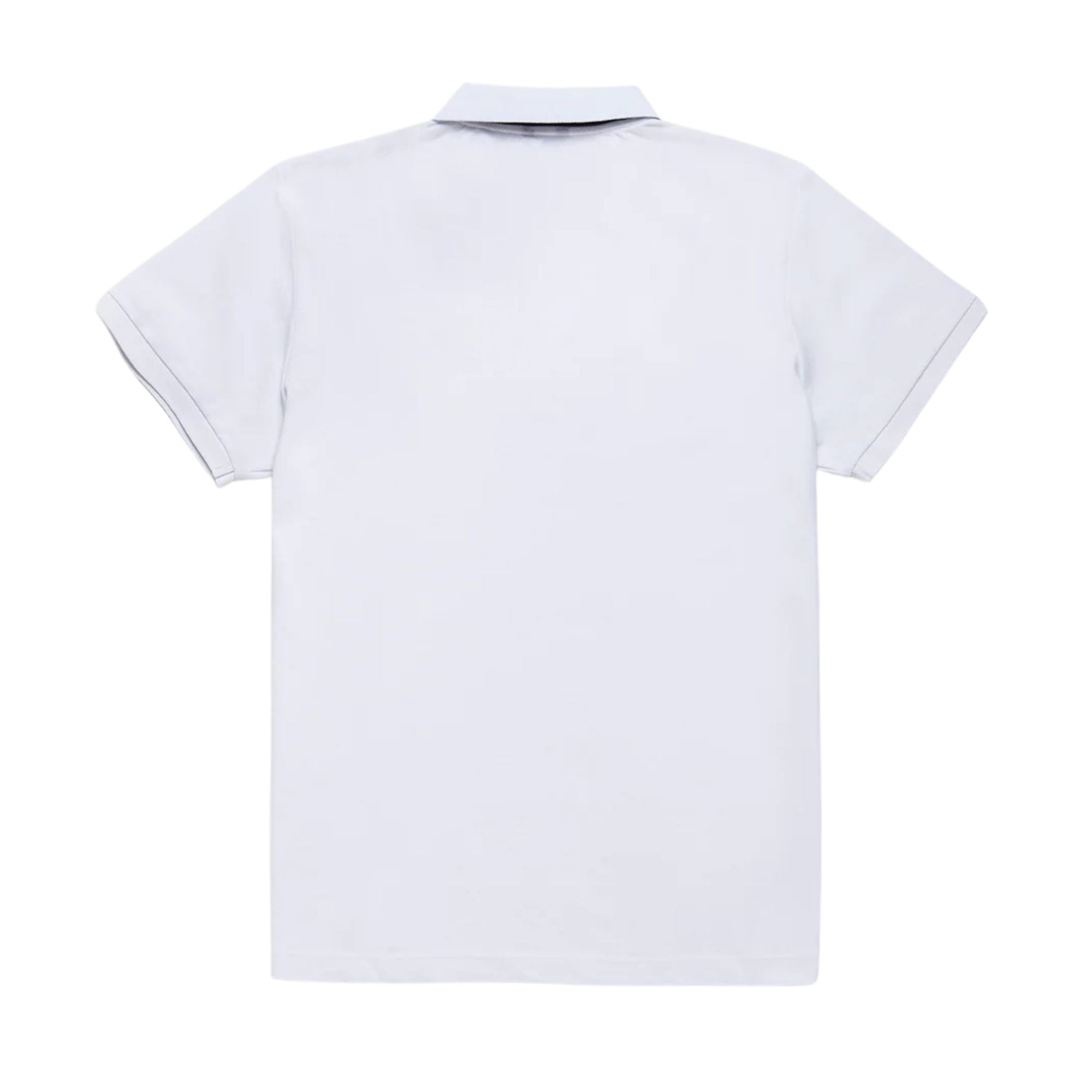 Polo Uomo New Main in tinta unita Bianco retro