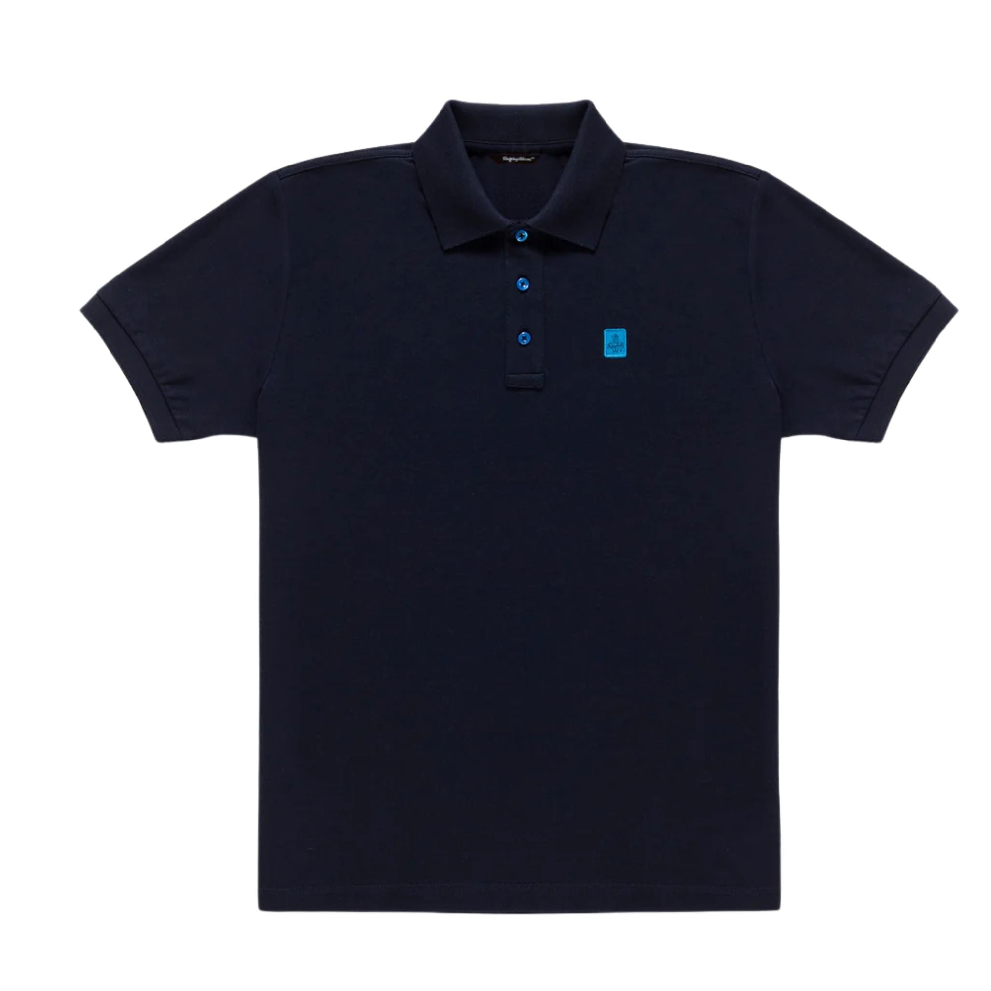 Polo Uomo New Main in tinta unita Blu scuro