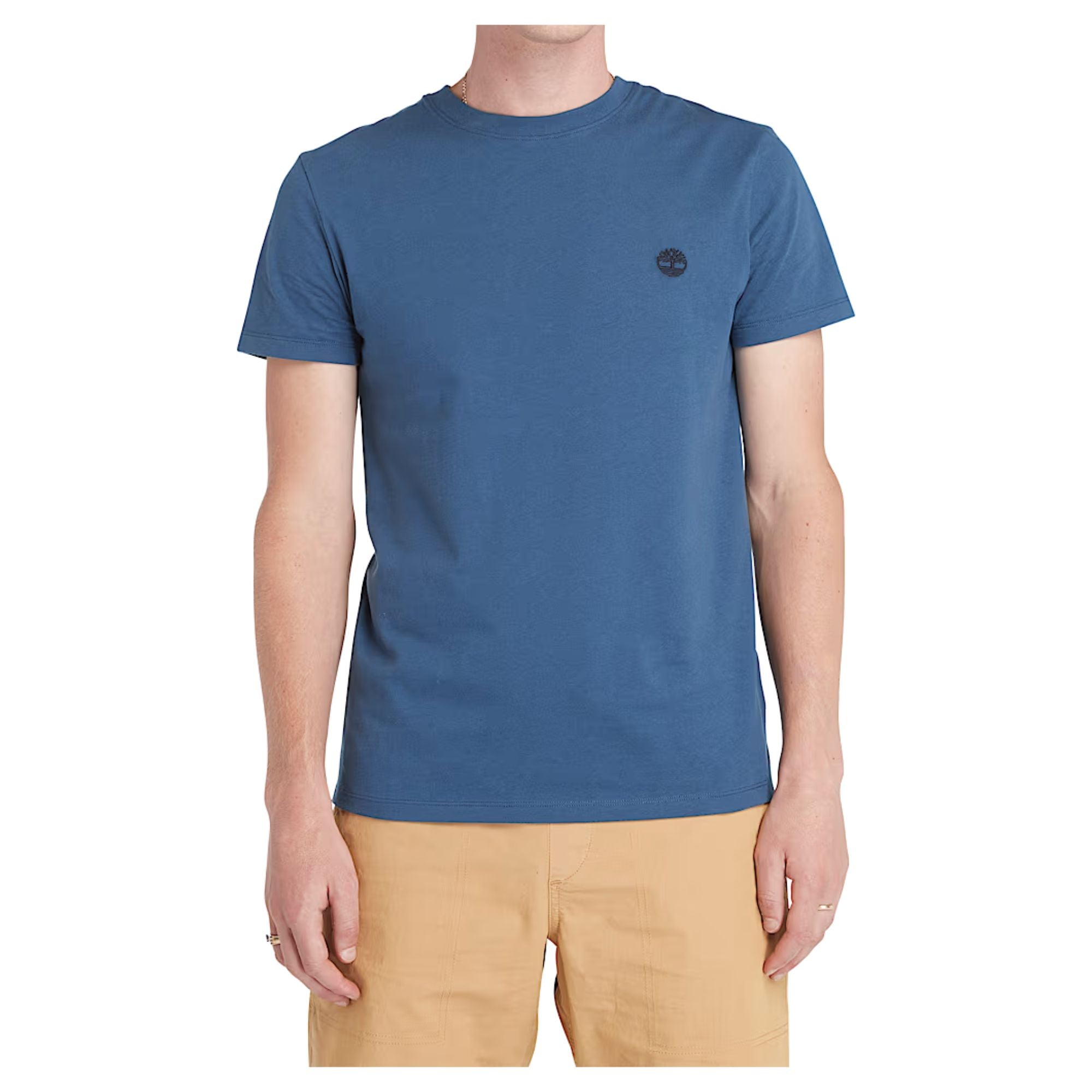 T-shirt Uomo Dunstan River Blu modello frontale