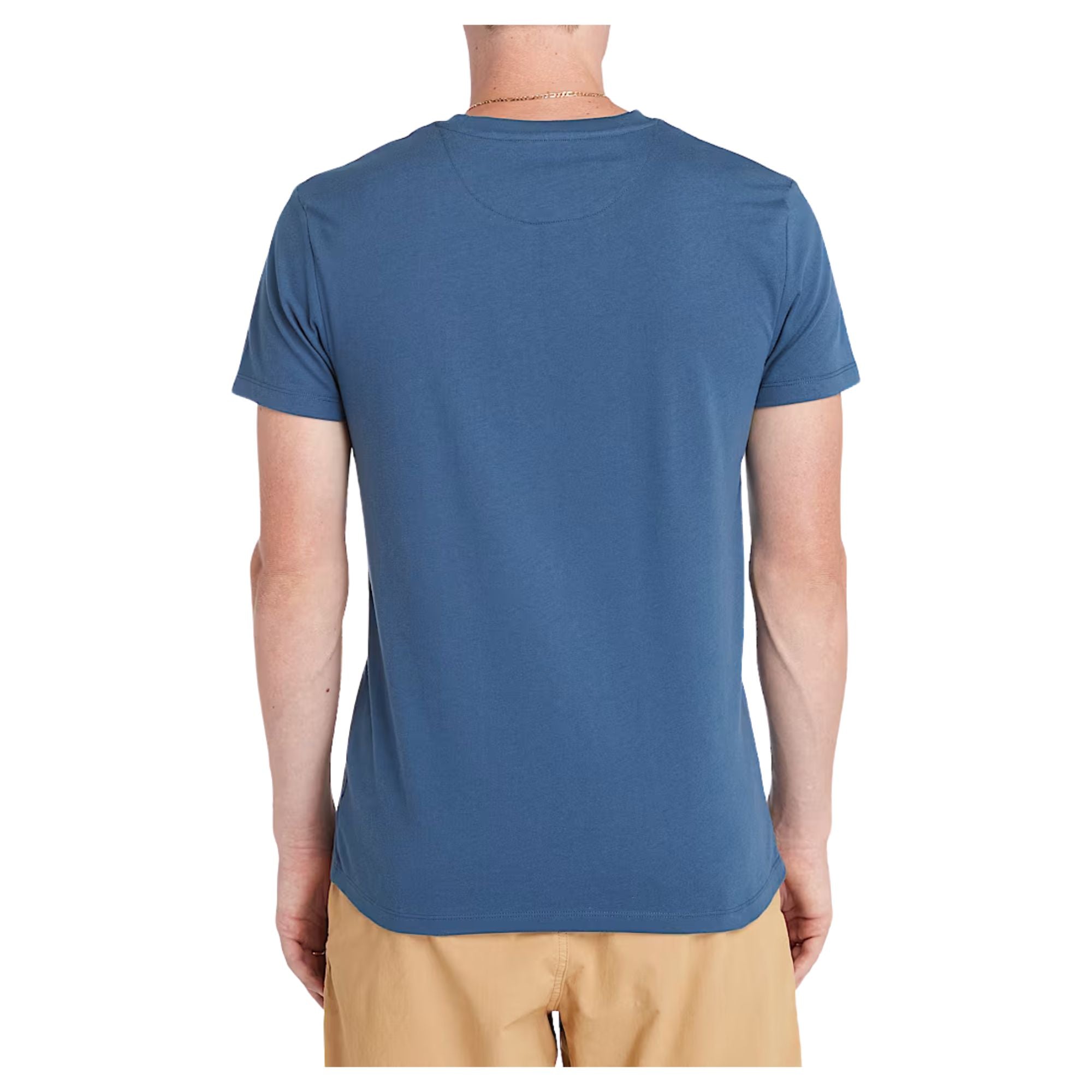 T-shirt Uomo Dunstan River Blu modello retro