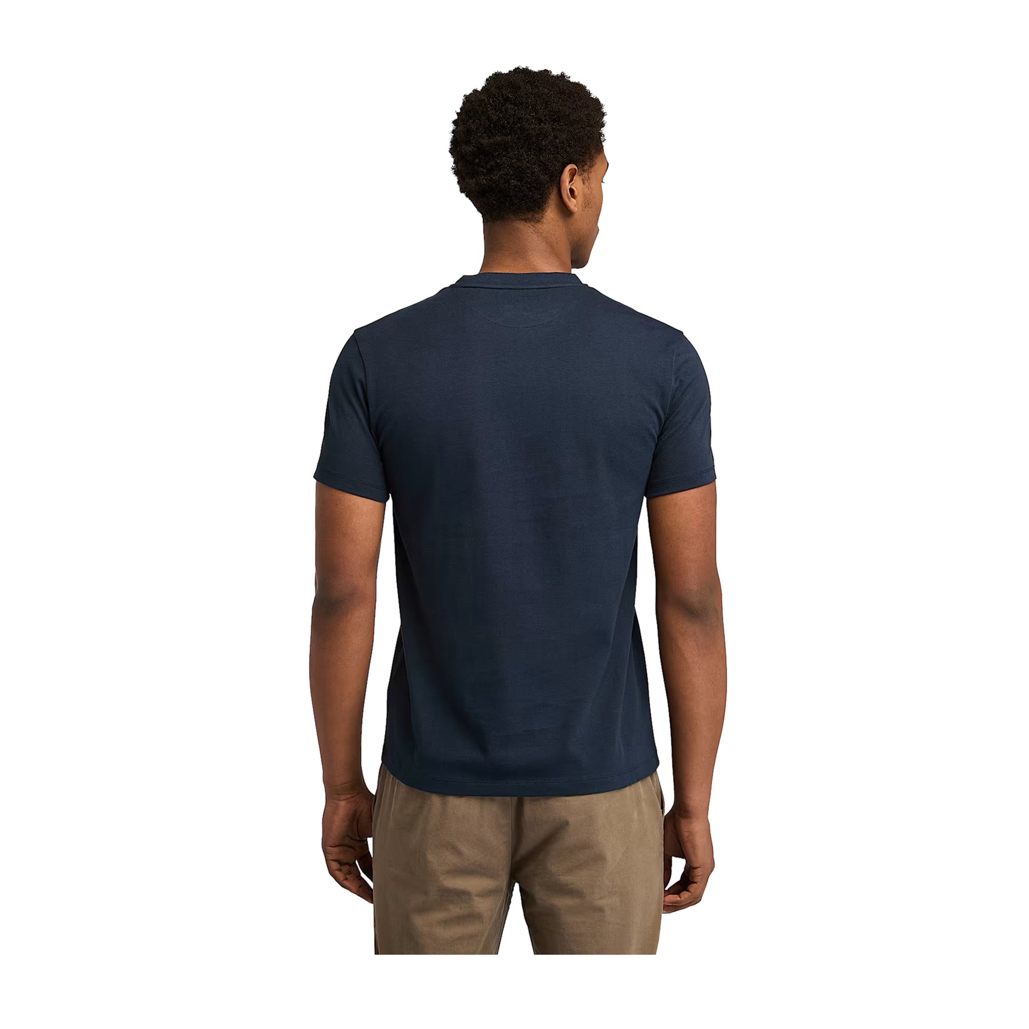 T-shirt Uomo Dunstan River, con micro logo ricamato sul petto