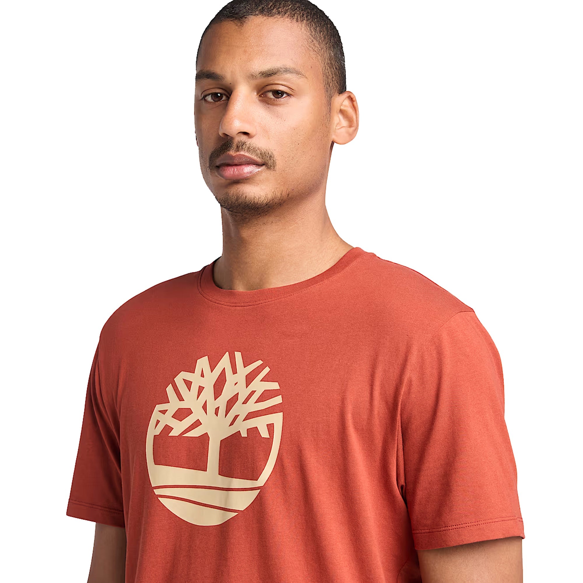 T-shirt Uomo Kennebec River, in cotone con maxi stampa frontale