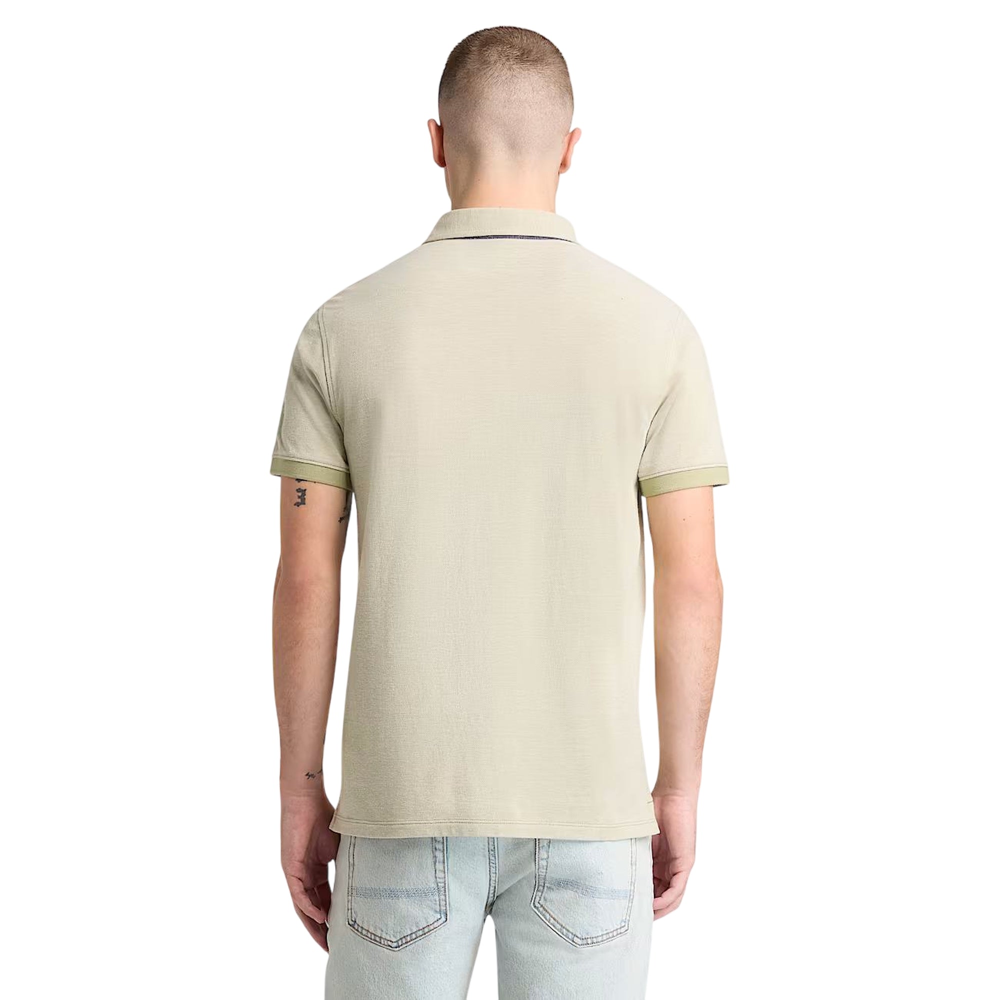Polo Uomo Oxford Maniche Corte Baboosic Brook beige
