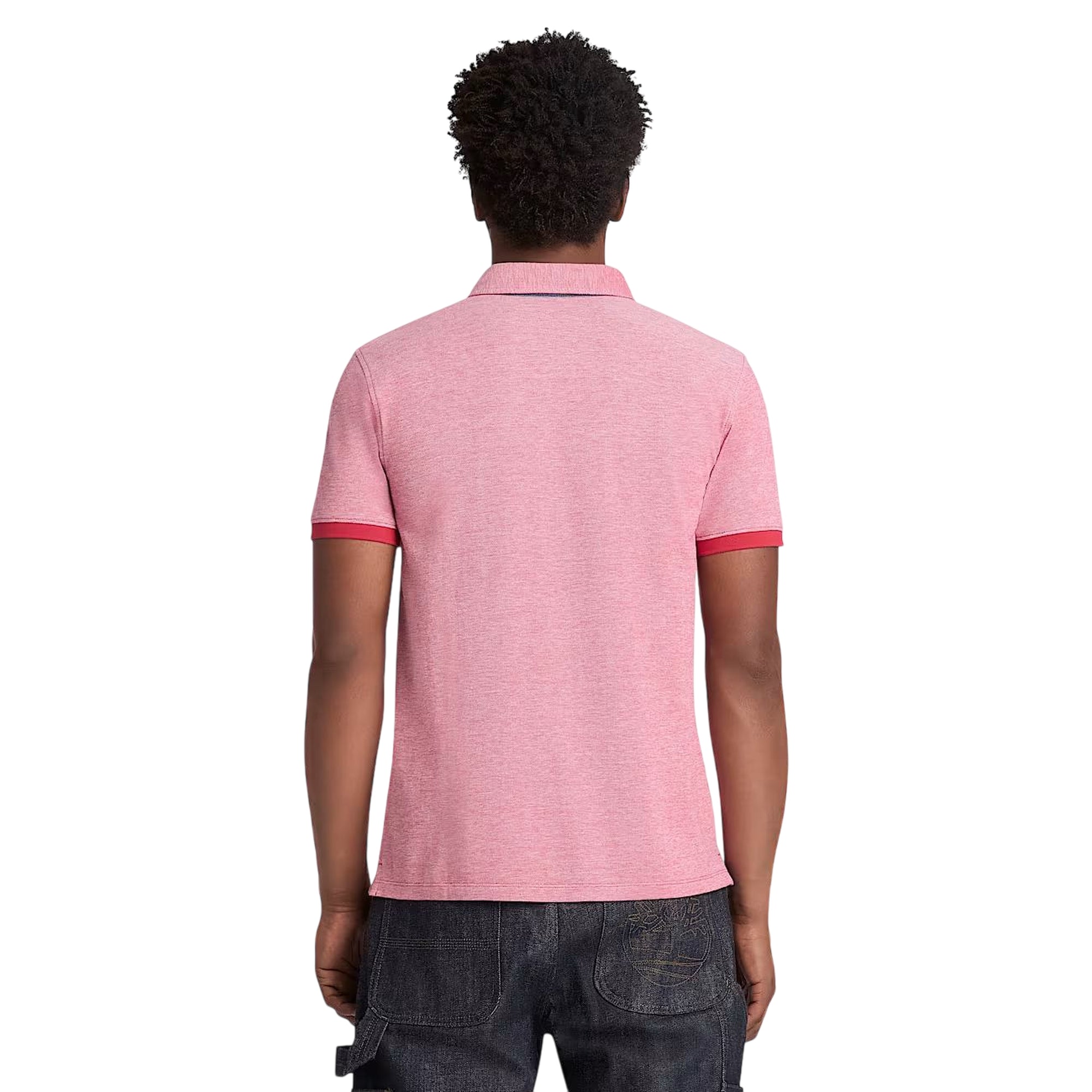 Polo Uomo Oxford Maniche Corte Baboosic Brook rosso