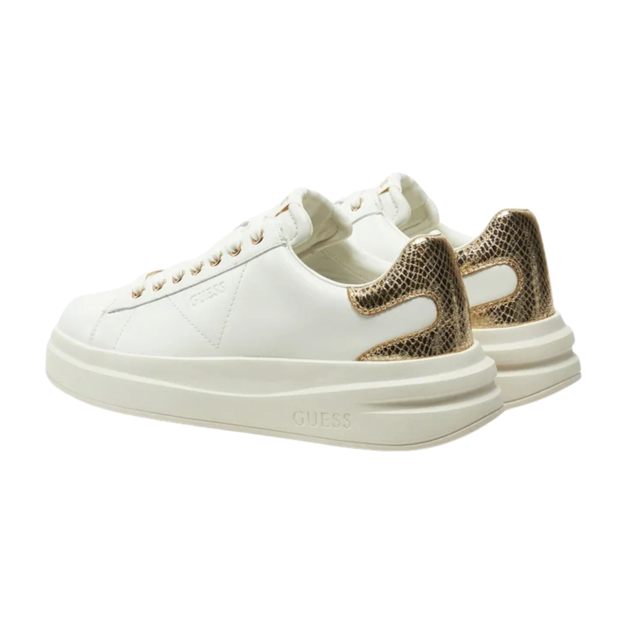 Guess Sneakers Donna Elbina con inserto retro dorato